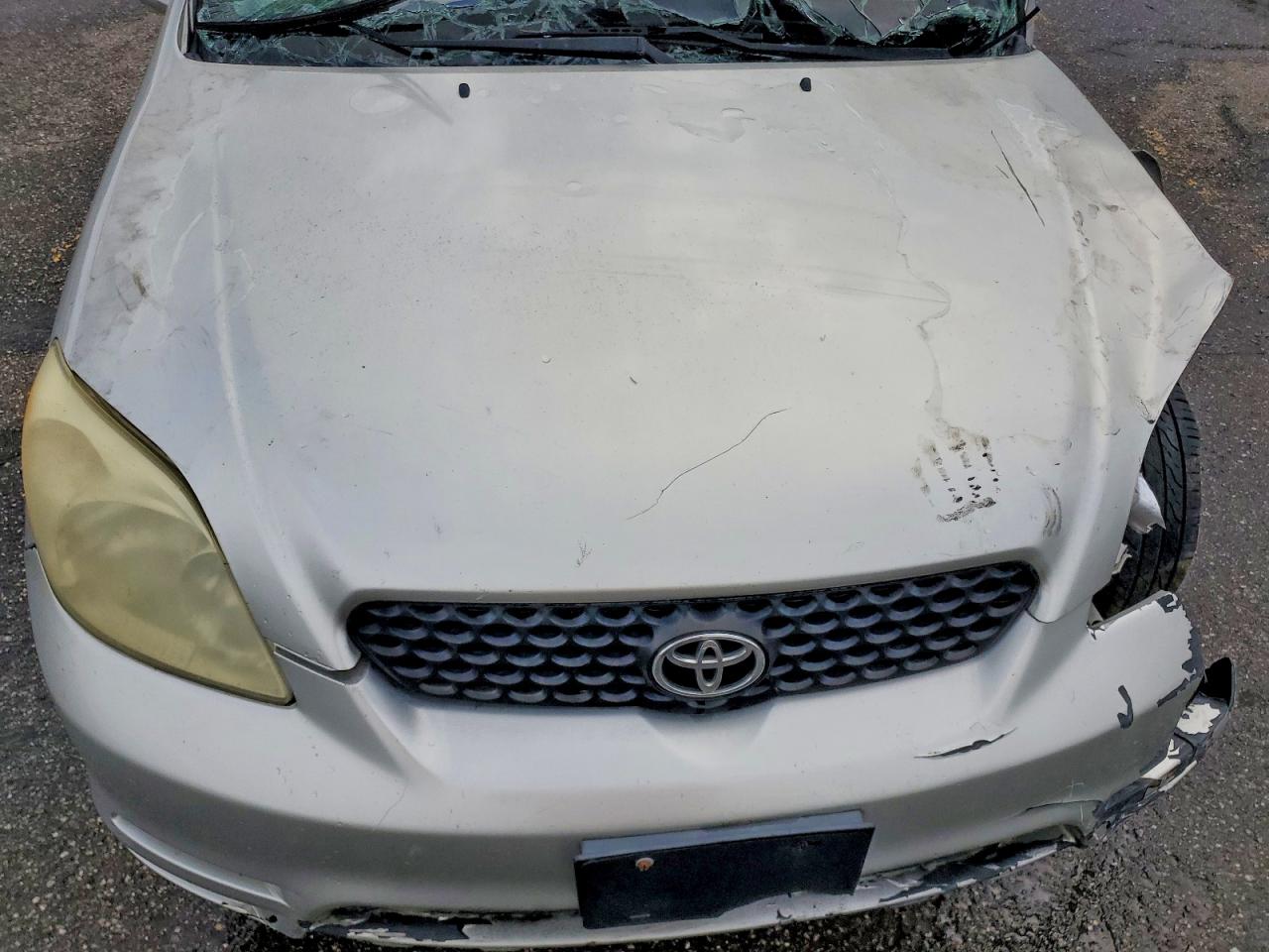 2003 Toyota Corolla Matrix Xr Silver vin: 2T1KR32E93C062922