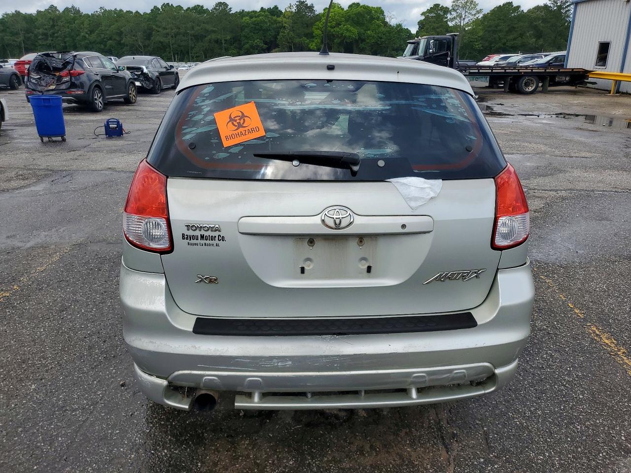 2003 Toyota Corolla Matrix Xr Silver vin: 2T1KR32E93C062922