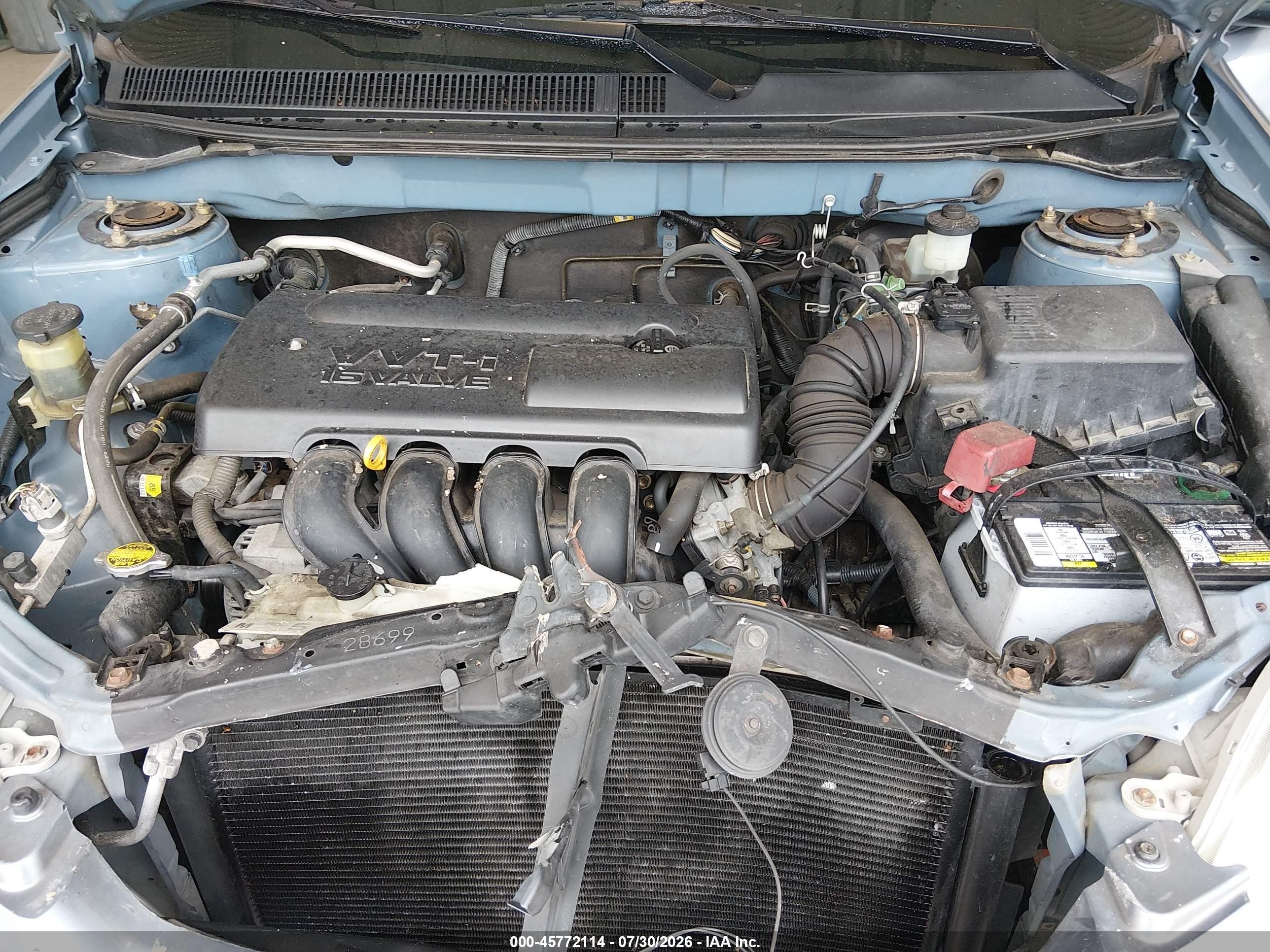 2003 Toyota Matrix Standard Blue vin: 2T1KR32E93C114212