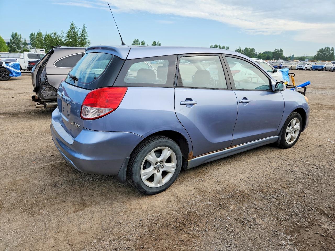 2003 Toyota Corolla Matrix Xr Blue vin: 2T1KR32E93C757031