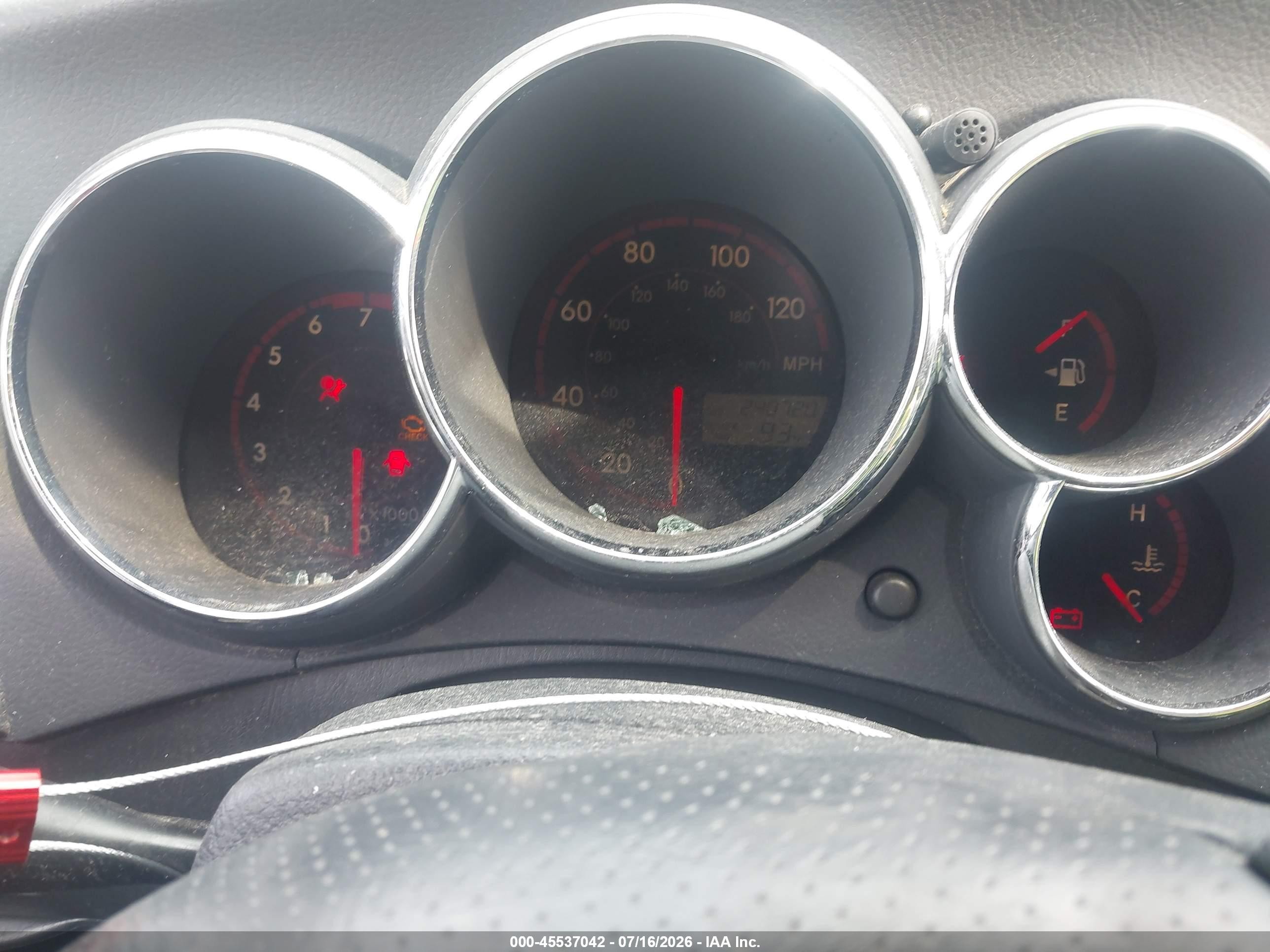 2004 Toyota Matrix Xr Gray vin: 2T1KR32E94C217681