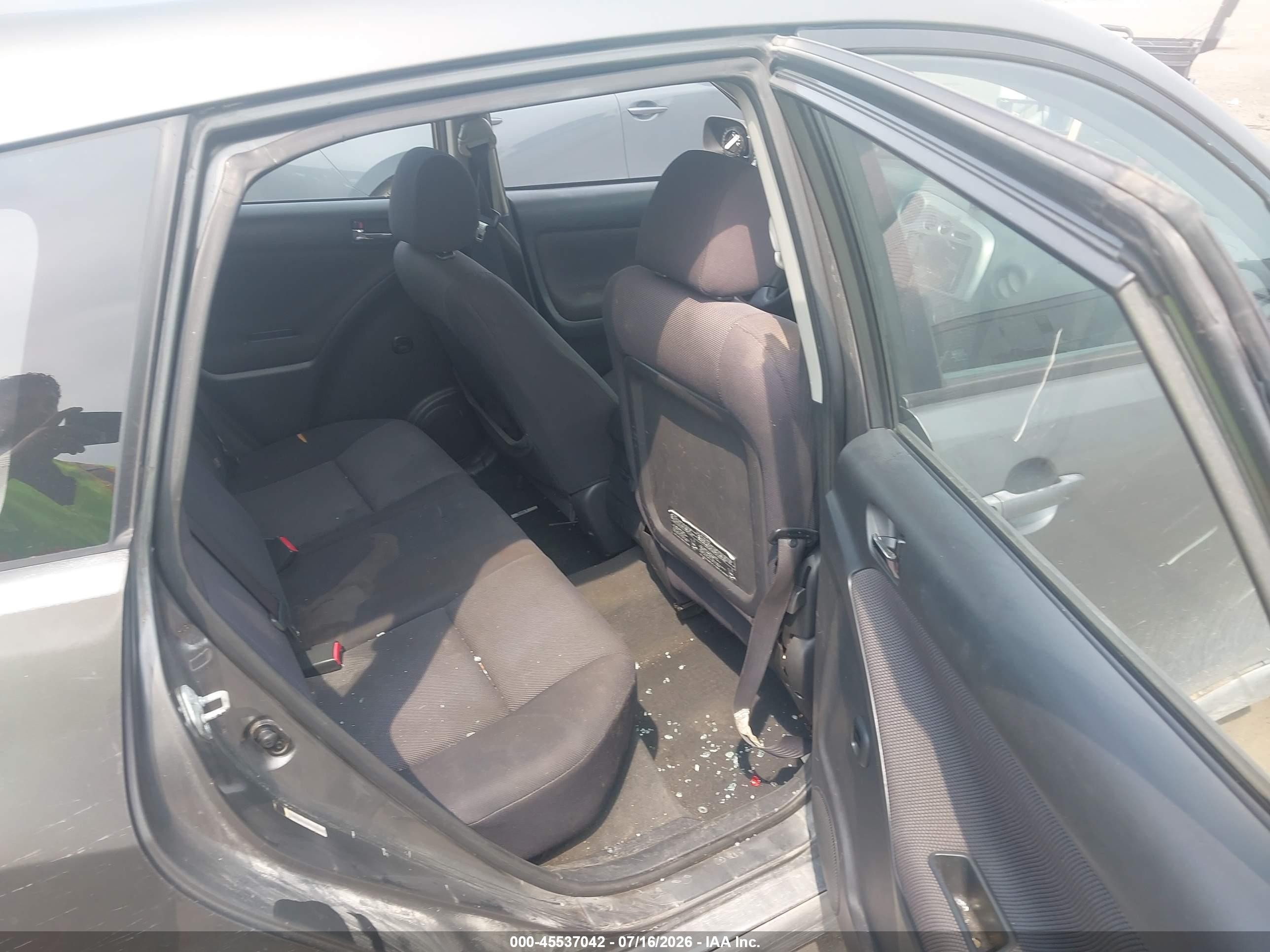 2004 Toyota Matrix Xr Gray vin: 2T1KR32E94C217681