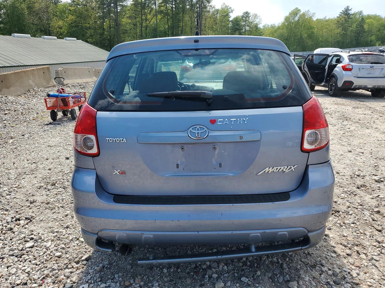2004 Toyota Corolla Matrix Xr Синий vin: 2T1KR32E94C232147