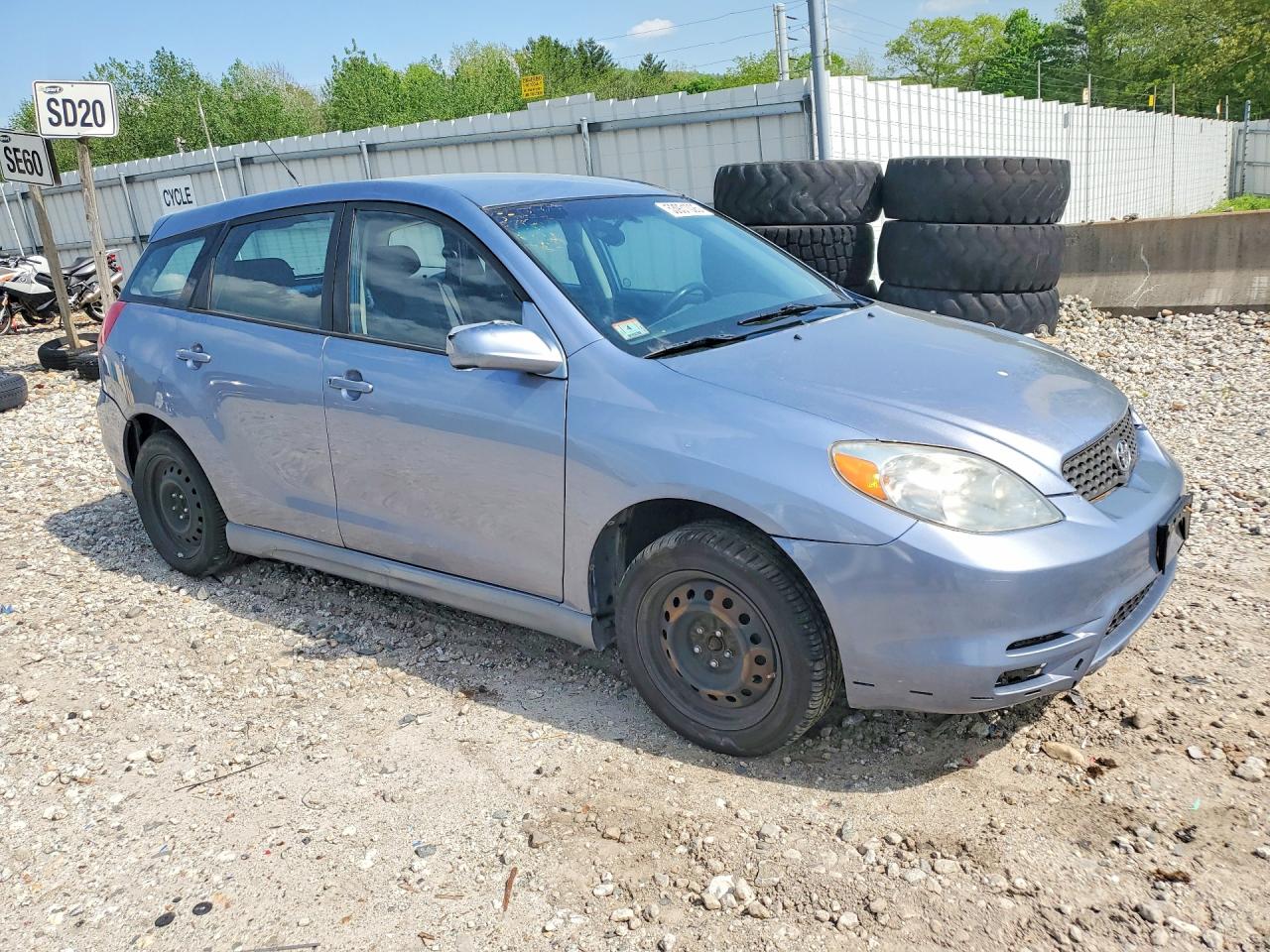 2004 Toyota Corolla Matrix Xr Синий vin: 2T1KR32E94C232147