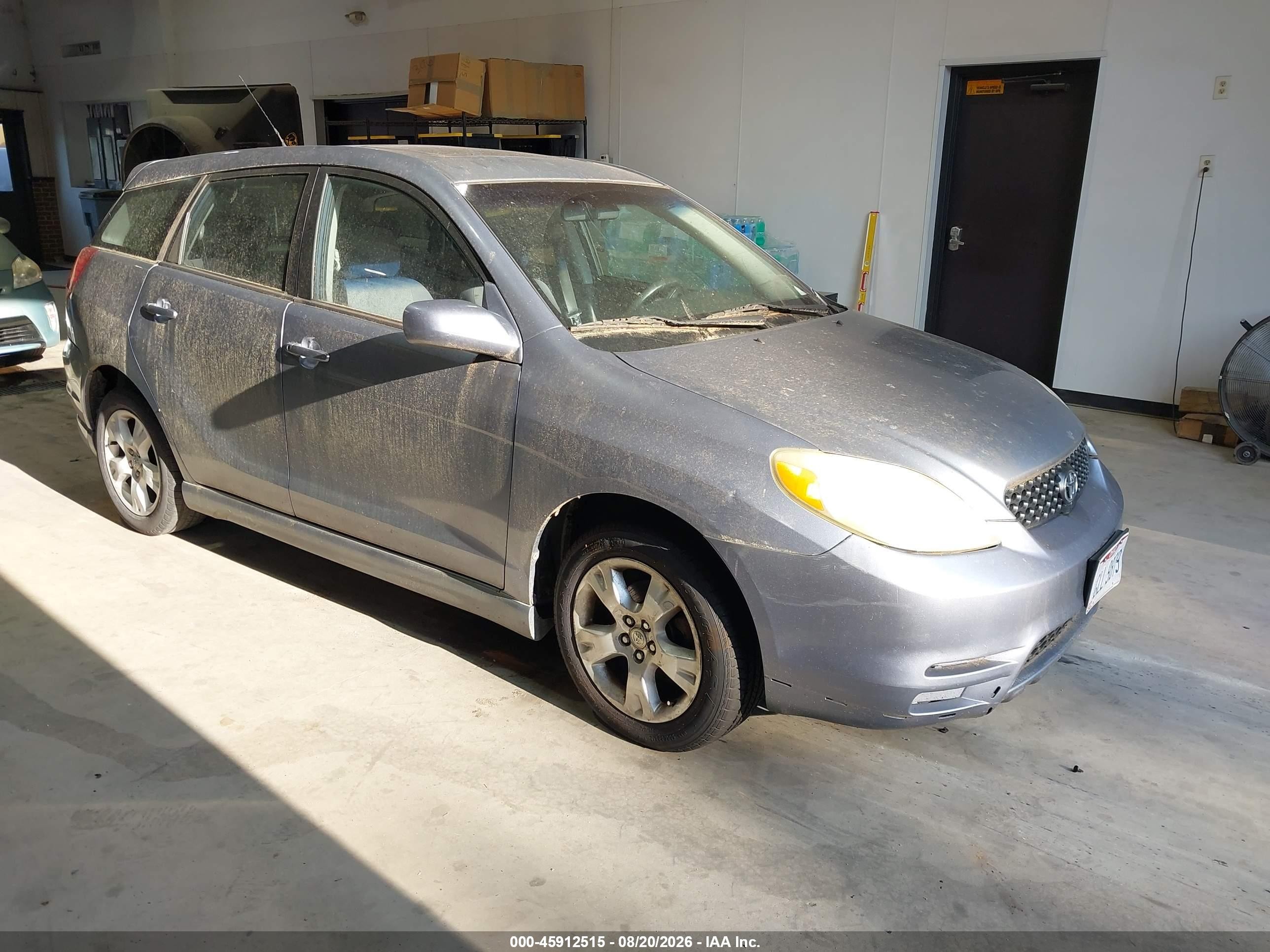 2004 Toyota Matrix Xr Light Blue vin: 2T1KR32E94C258215