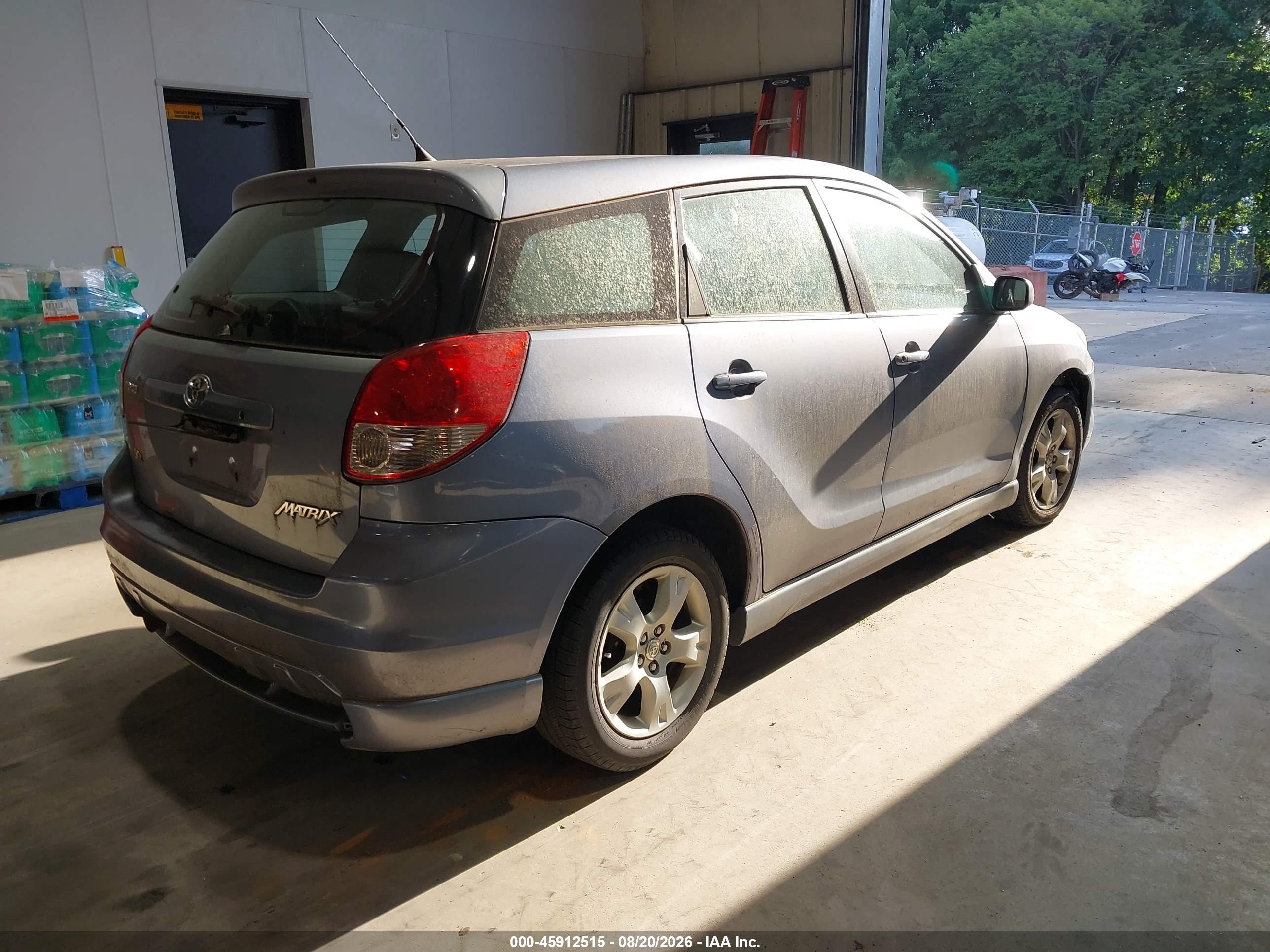 2004 Toyota Matrix Xr Light Blue vin: 2T1KR32E94C258215