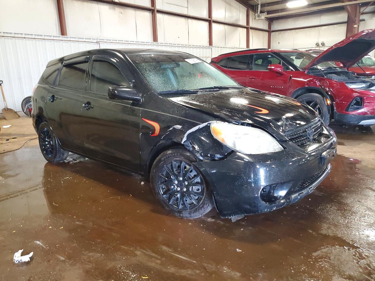 2005 Toyota Corolla Matrix Xr Black vin: 2T1KR32E95C341631