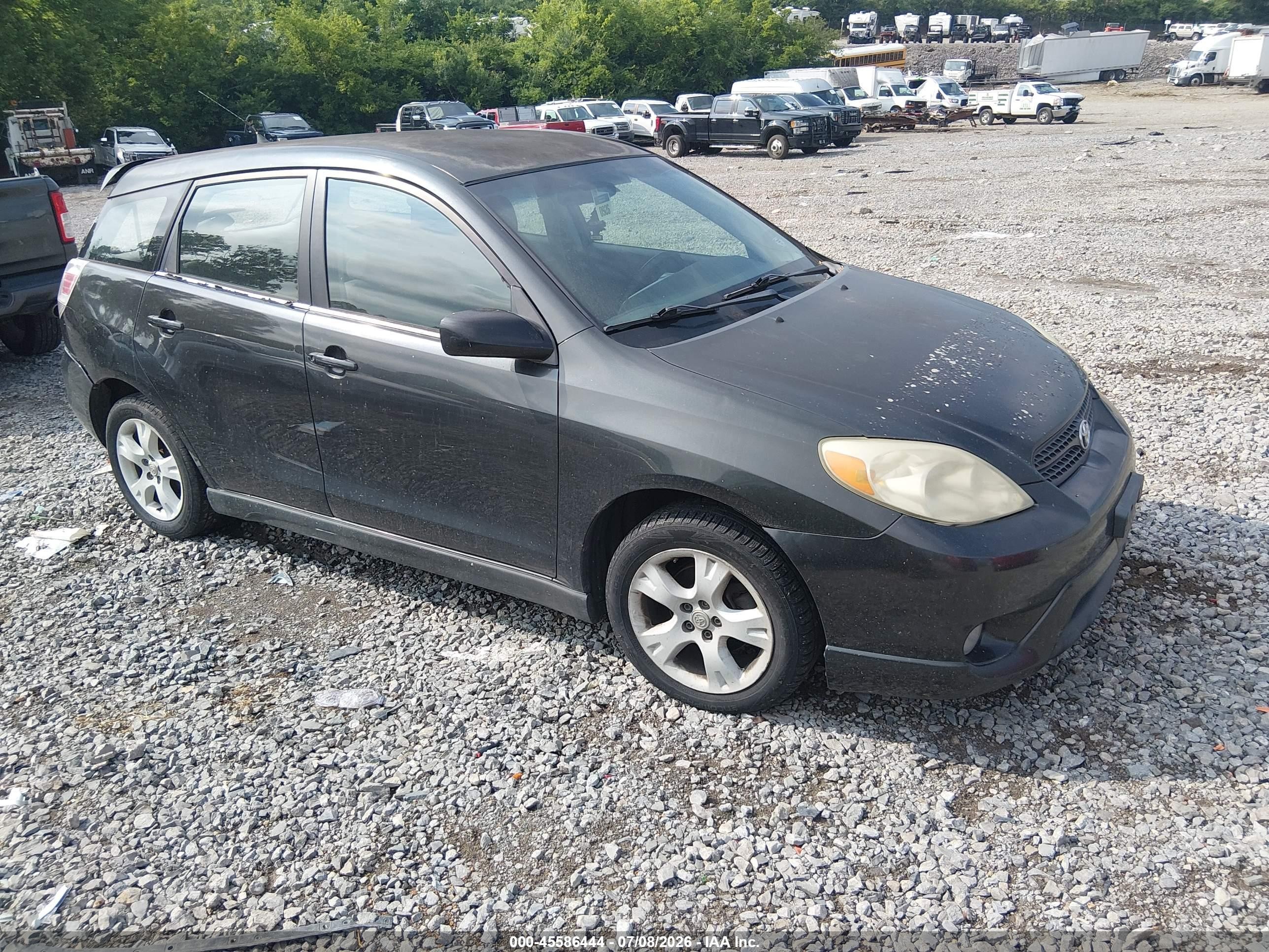2005 Toyota Matrix Xr Black vin: 2T1KR32E95C354475
