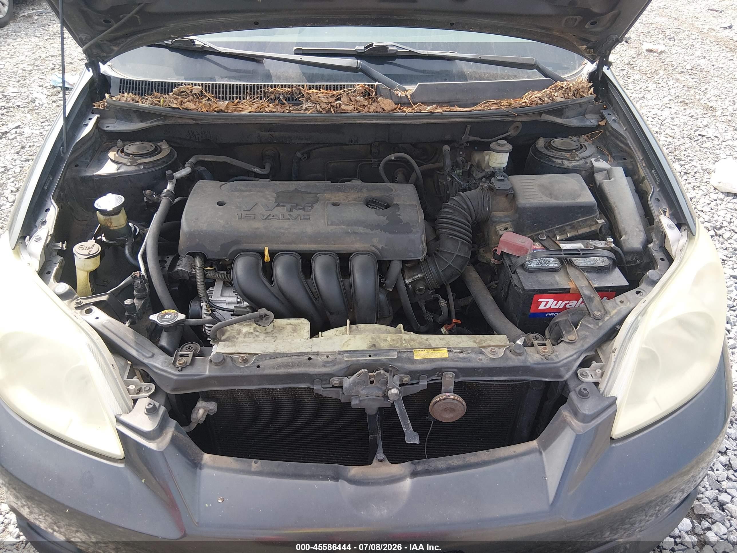 2005 Toyota Matrix Xr Black vin: 2T1KR32E95C354475