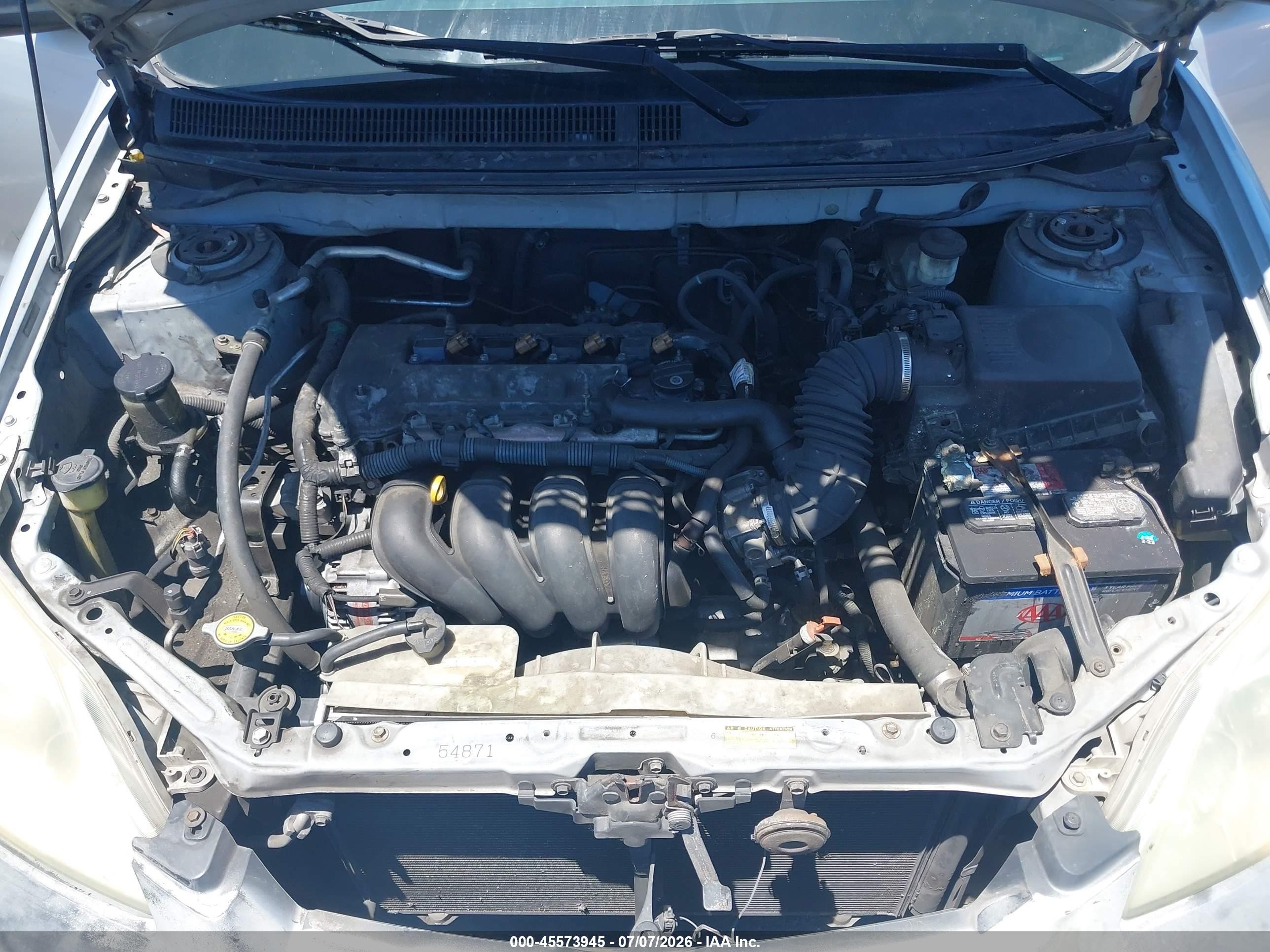 2006 Toyota Matrix Silver vin: 2T1KR32E96C597642