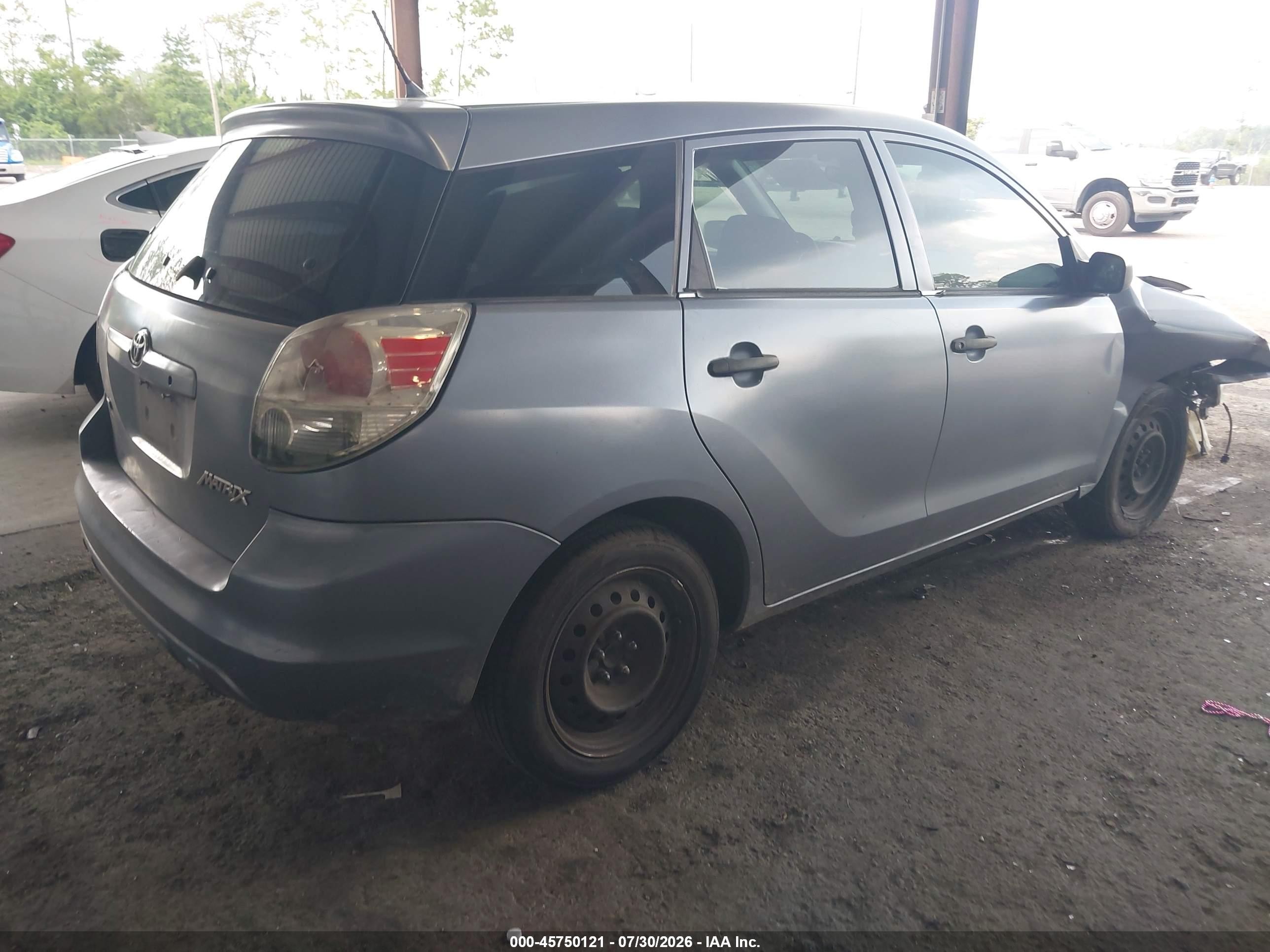 2006 Toyota Matrix   Синий vin: 2T1KR32E96C599424