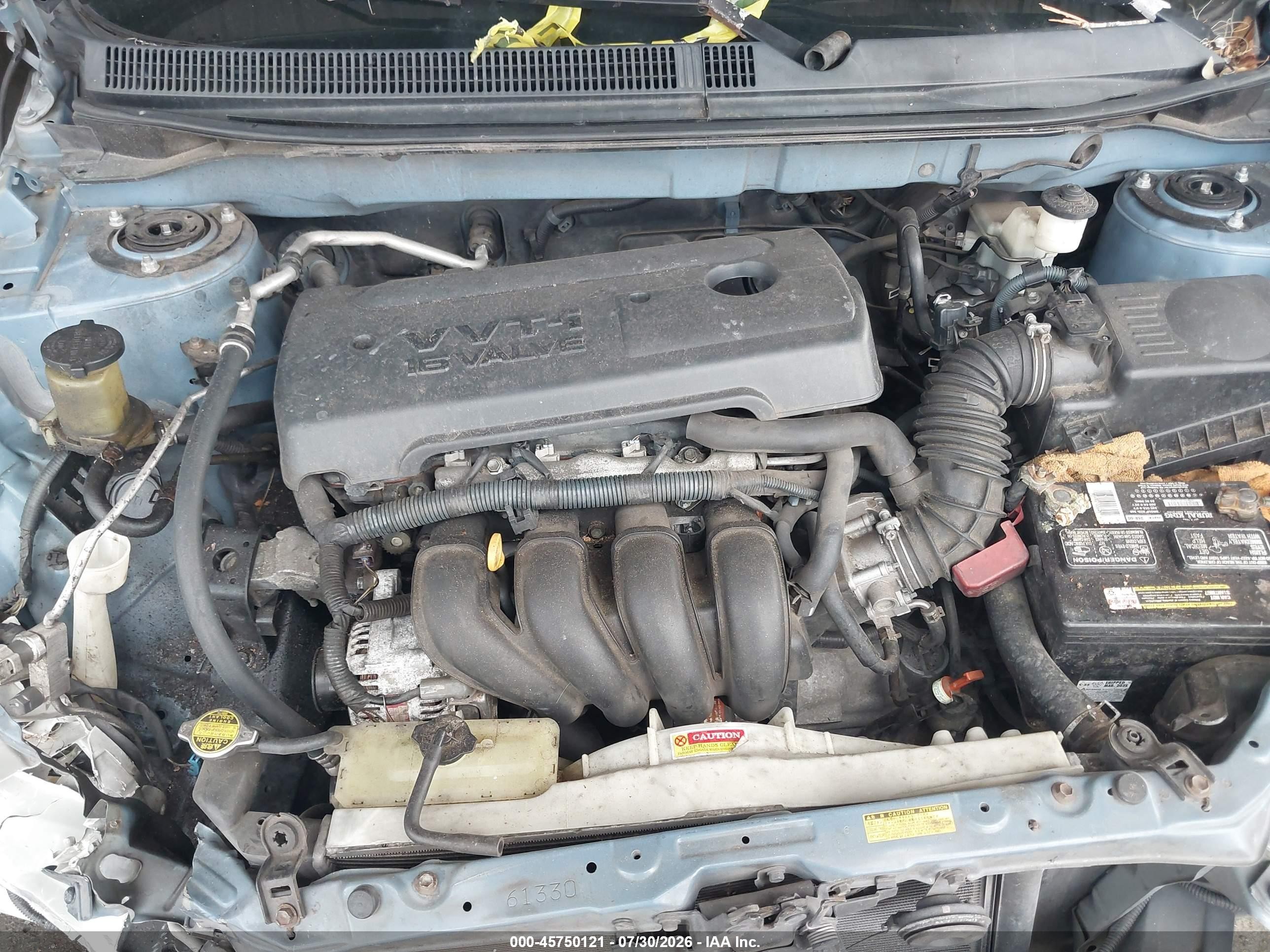2006 Toyota Matrix   Синий vin: 2T1KR32E96C599424