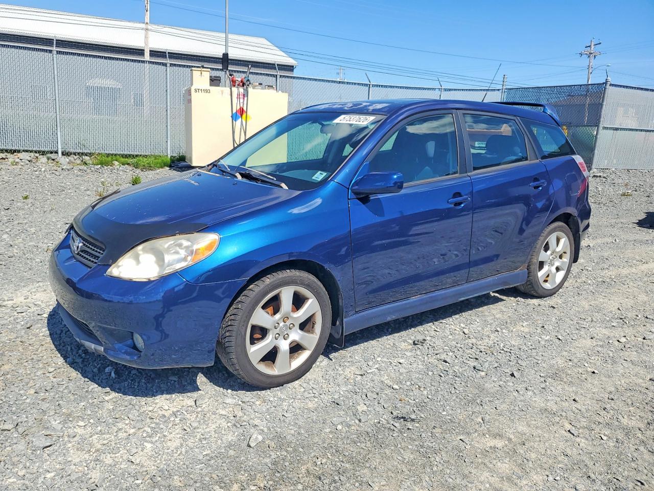 2007 Toyota Corolla Matrix Xr Blue vin: 2T1KR32E97C633590