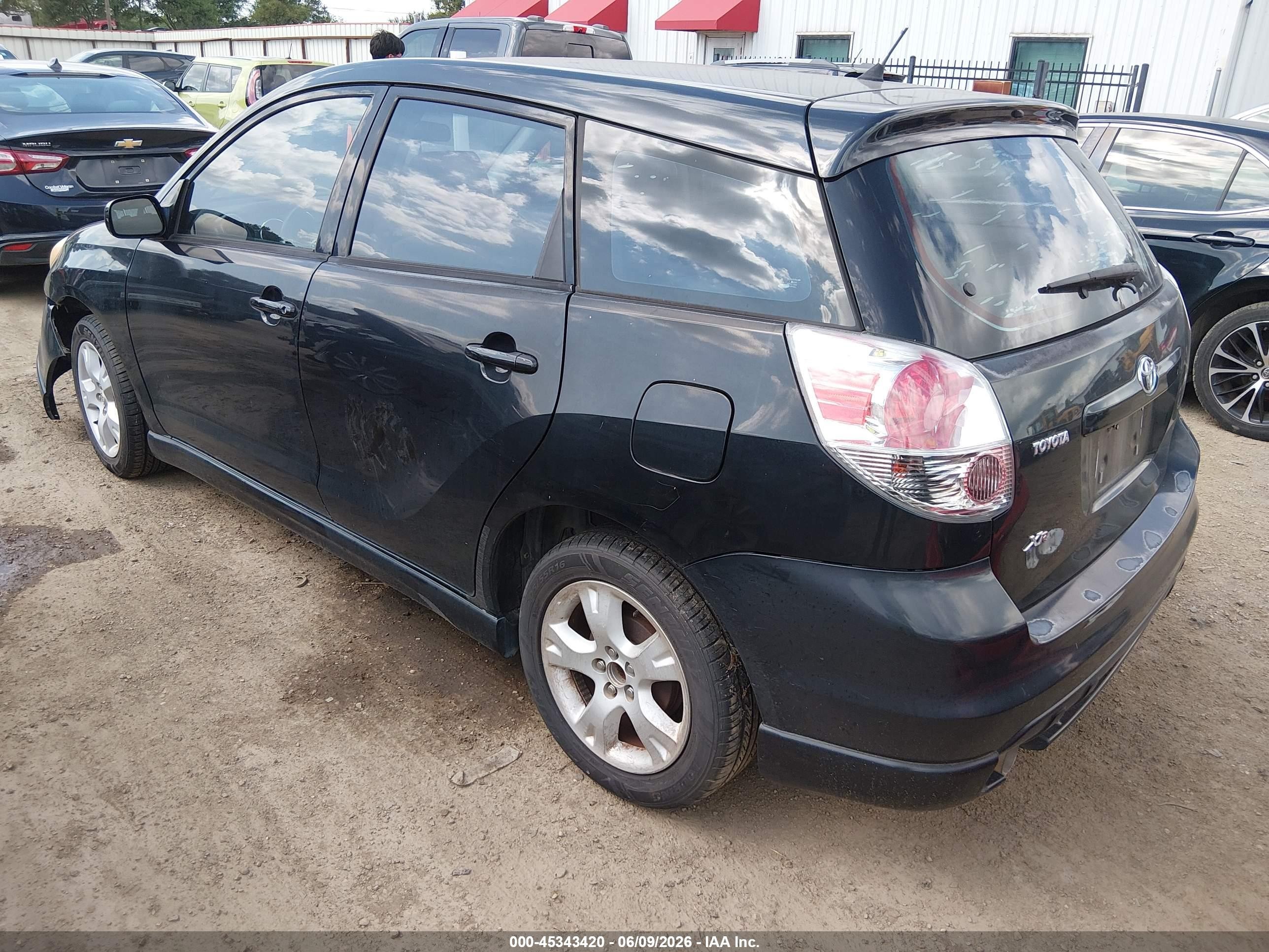 2007 Toyota Matrix Xr Black vin: 2T1KR32E97C652060