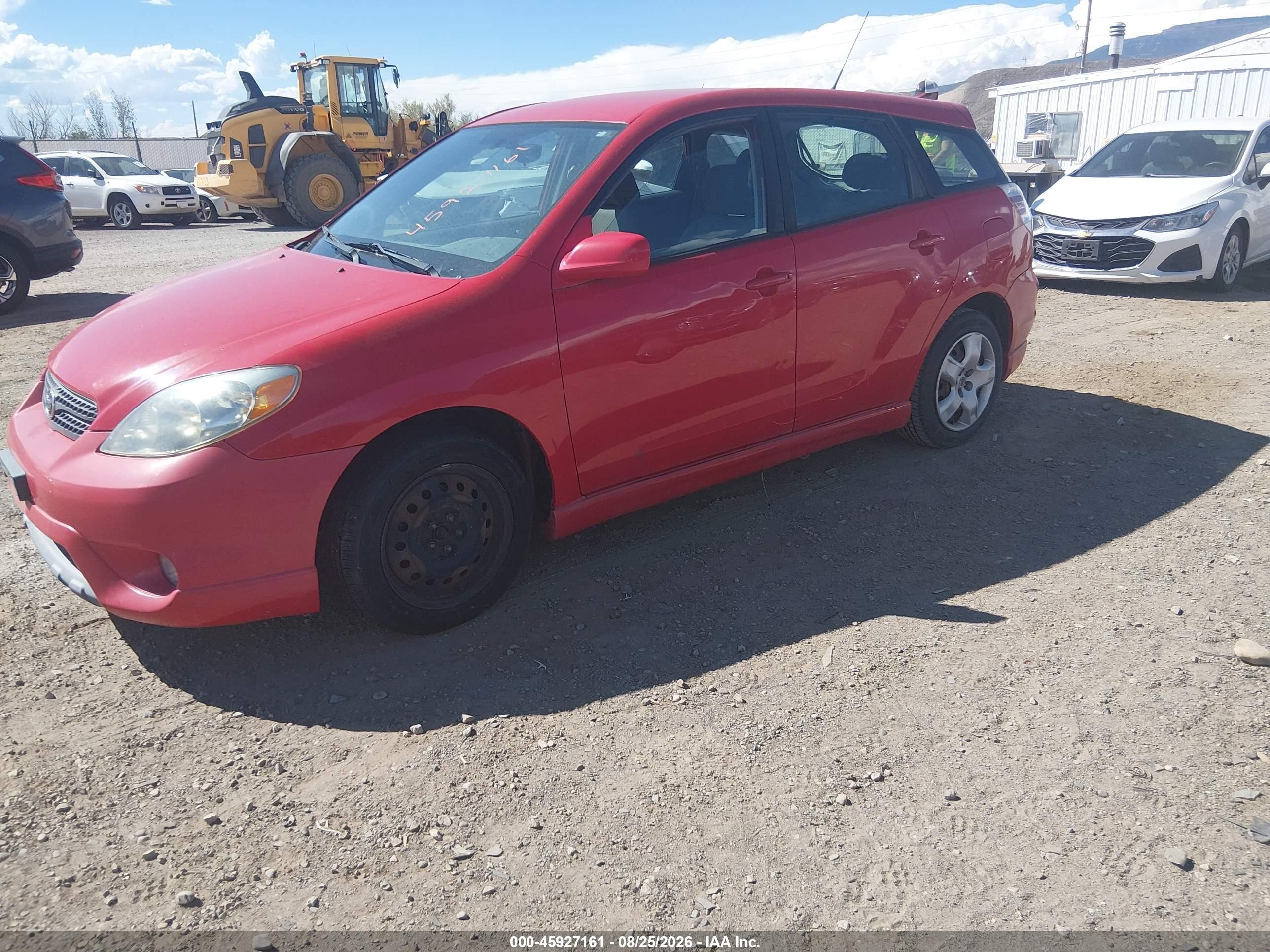 2007 Toyota Matrix Xr Красный vin: 2T1KR32E97C665178
