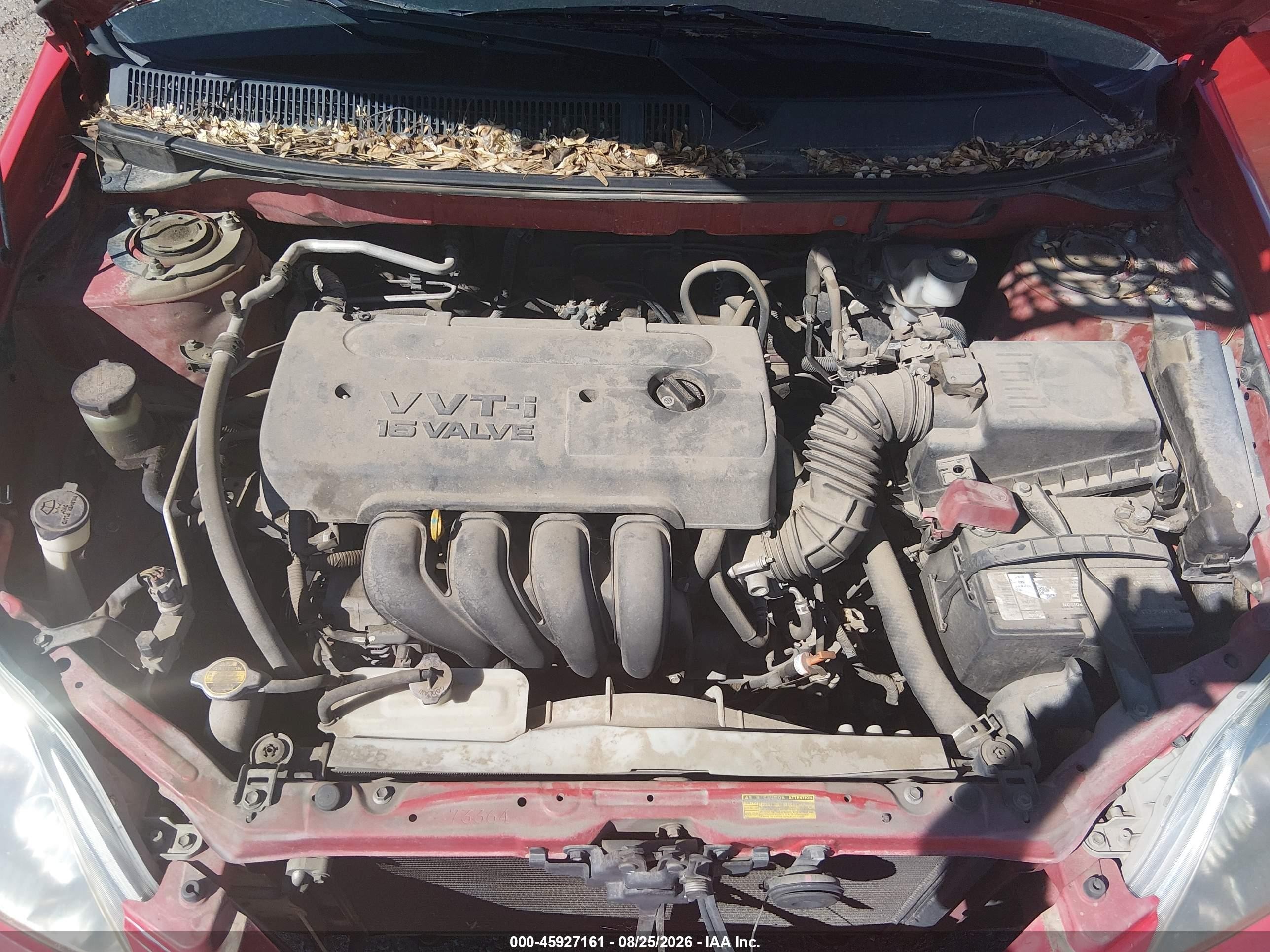 2007 Toyota Matrix Xr Красный vin: 2T1KR32E97C665178
