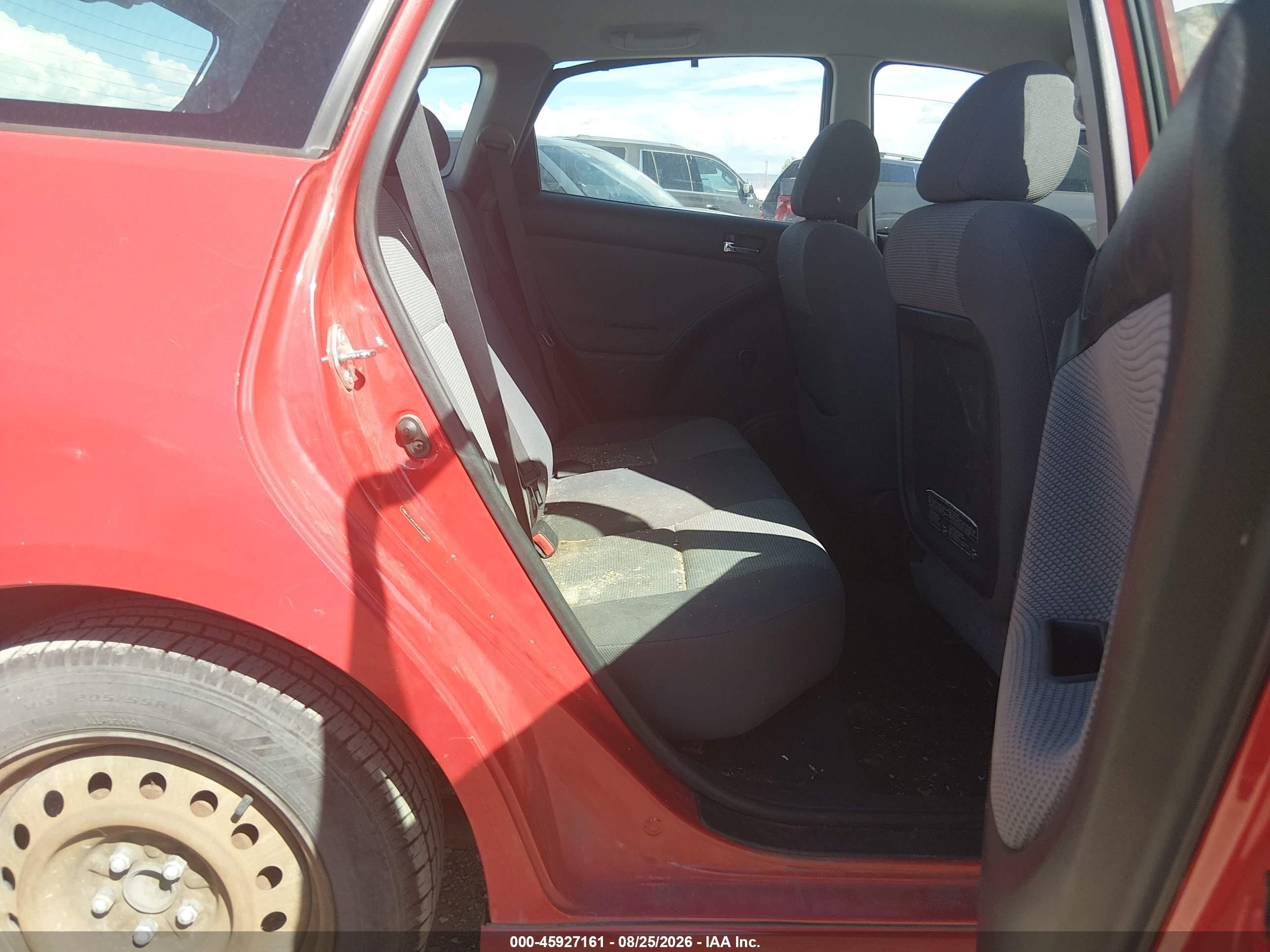2007 Toyota Matrix Xr Красный vin: 2T1KR32E97C665178