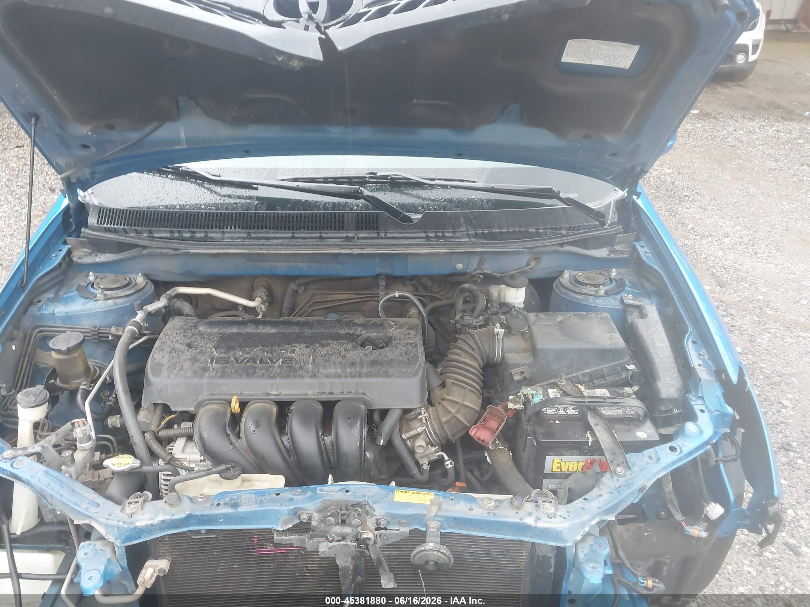 2007 Toyota Matrix Xr Blue vin: 2T1KR32E97C683647