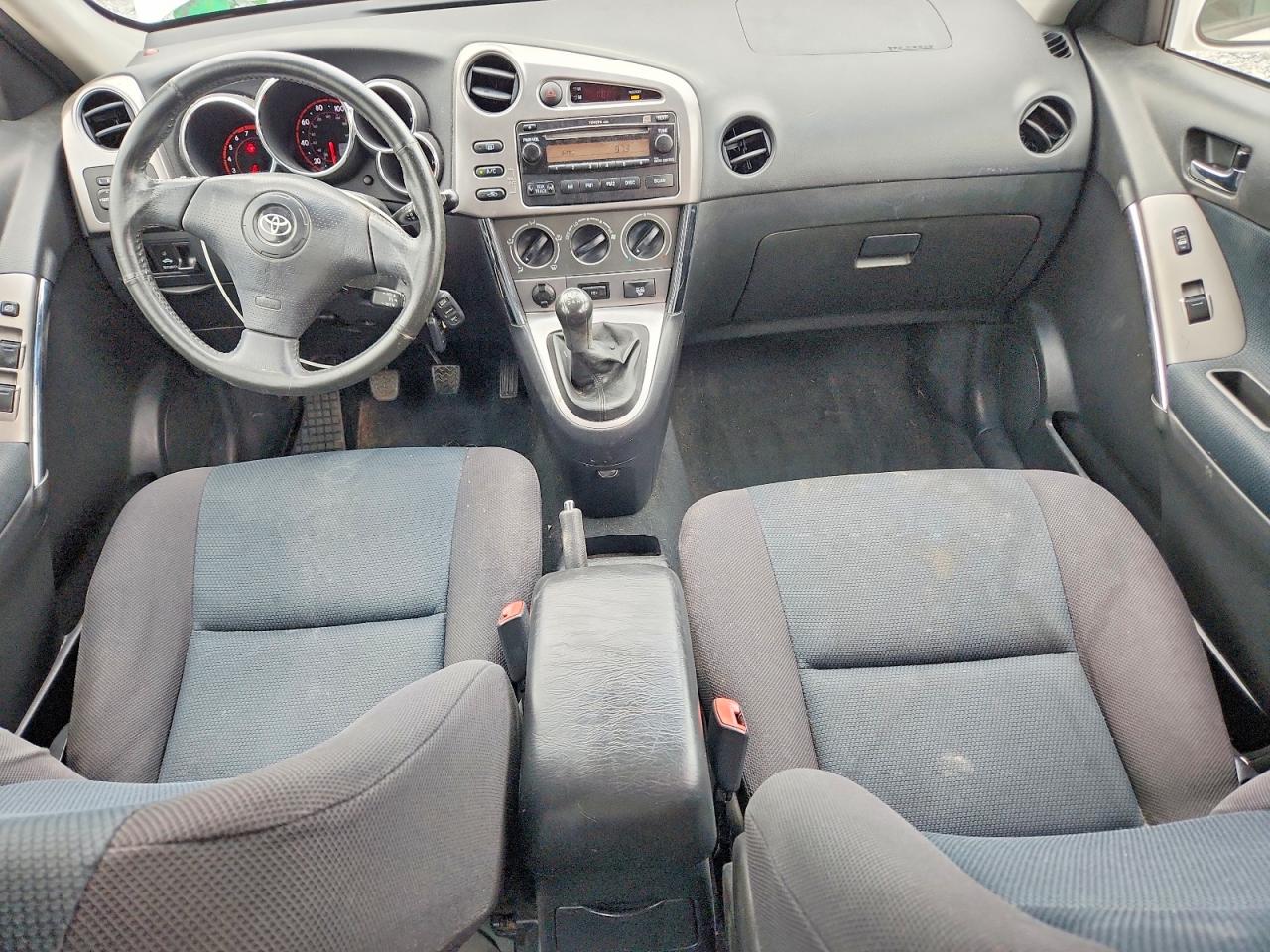 2008 Toyota Matrix Xr White vin: 2T1KR32E98C710377