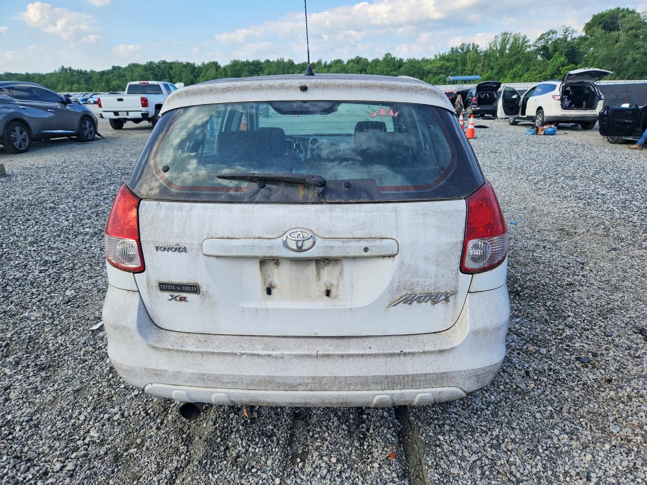 2003 Toyota Matrix Xr White vin: 2T1KR32EX3C015205