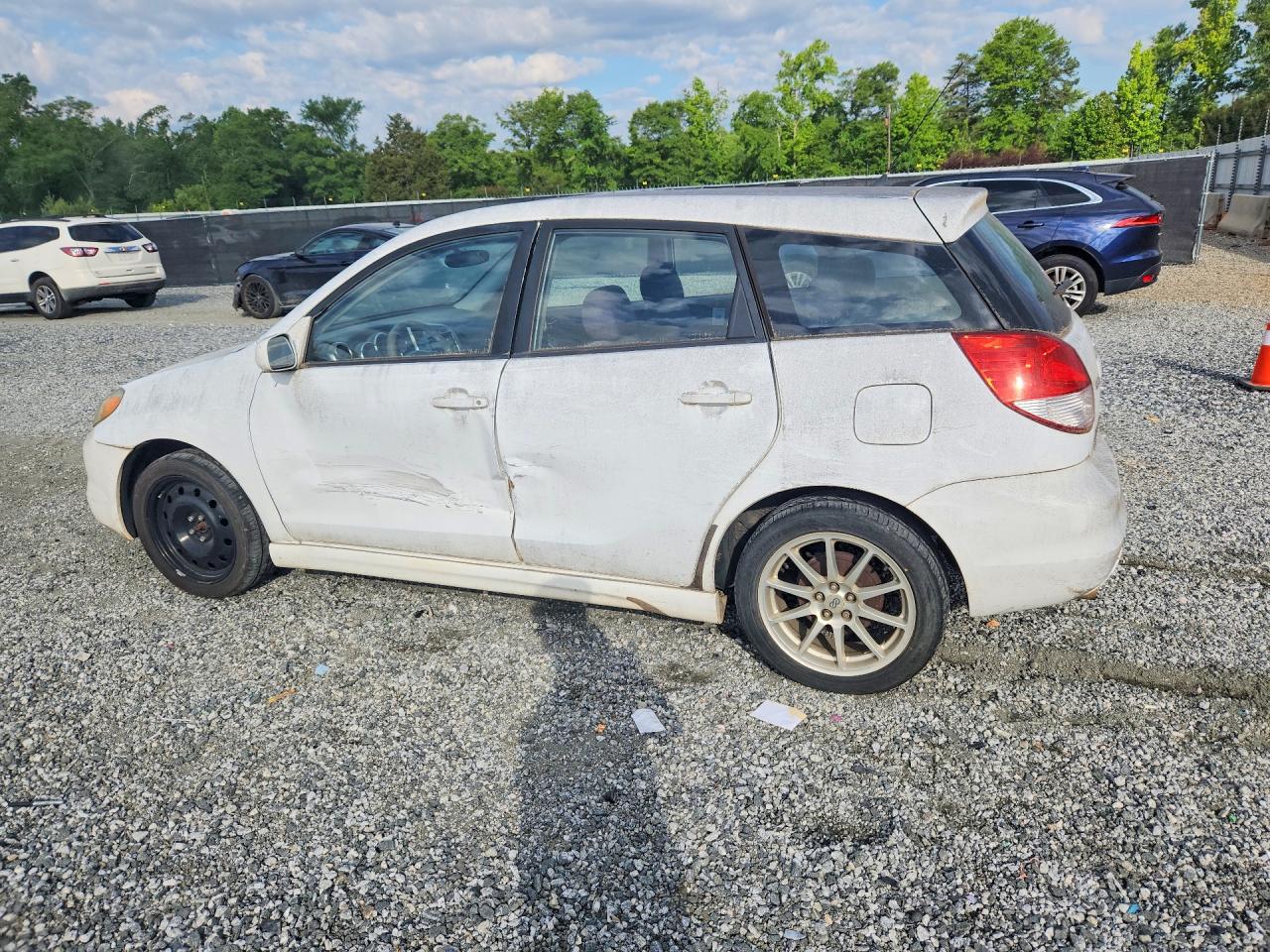 2003 Toyota Matrix Xr White vin: 2T1KR32EX3C015205