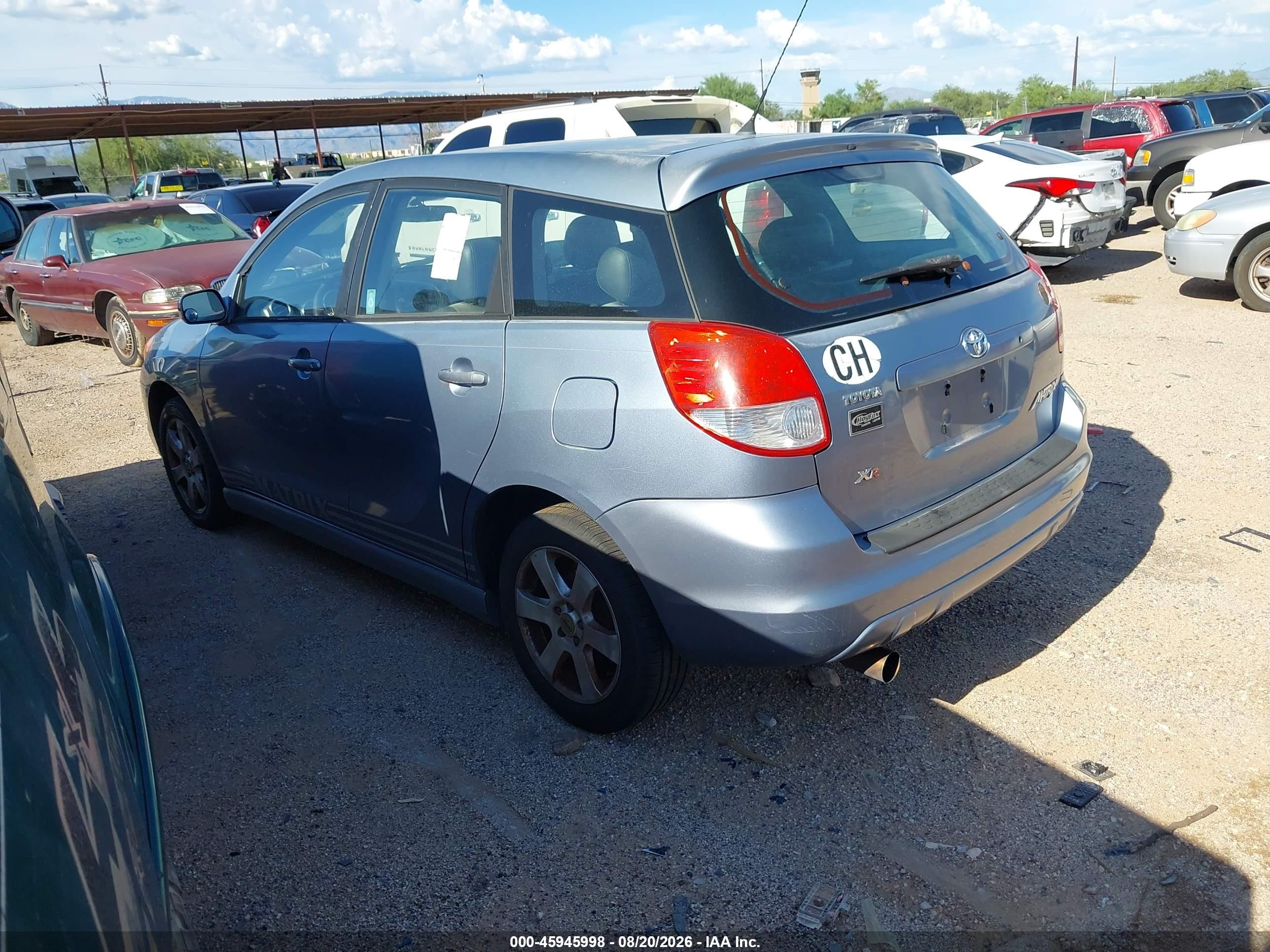 2003 Toyota Matrix Xr Blue vin: 2T1KR32EX3C062217