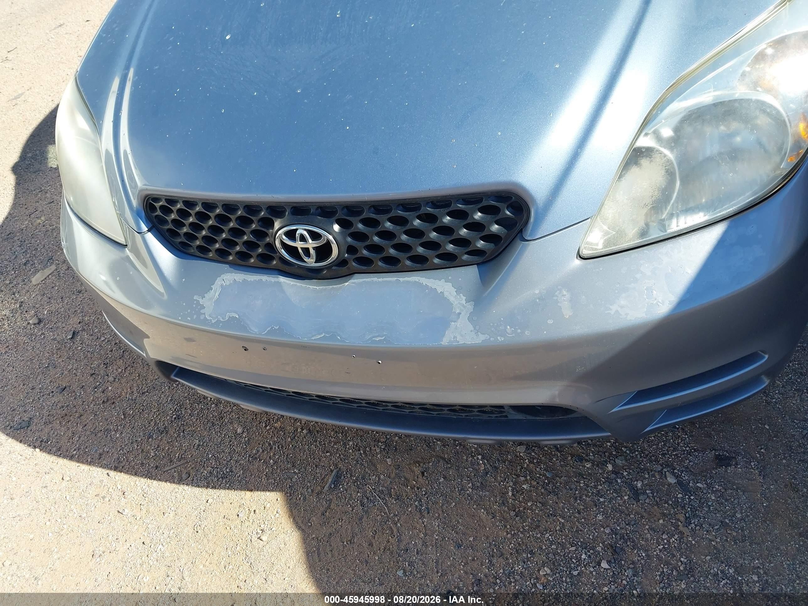 2003 Toyota Matrix Xr Blue vin: 2T1KR32EX3C062217