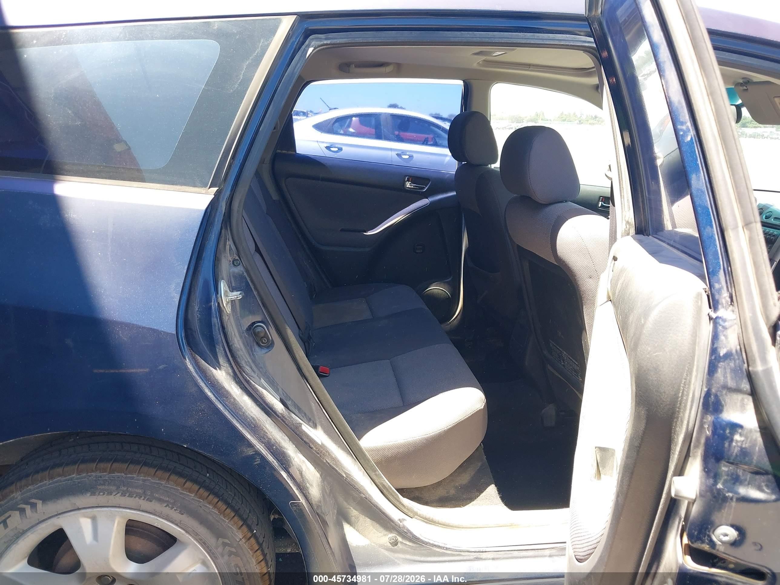 2003 Toyota Matrix Xr Blue vin: 2T1KR32EX3C069748