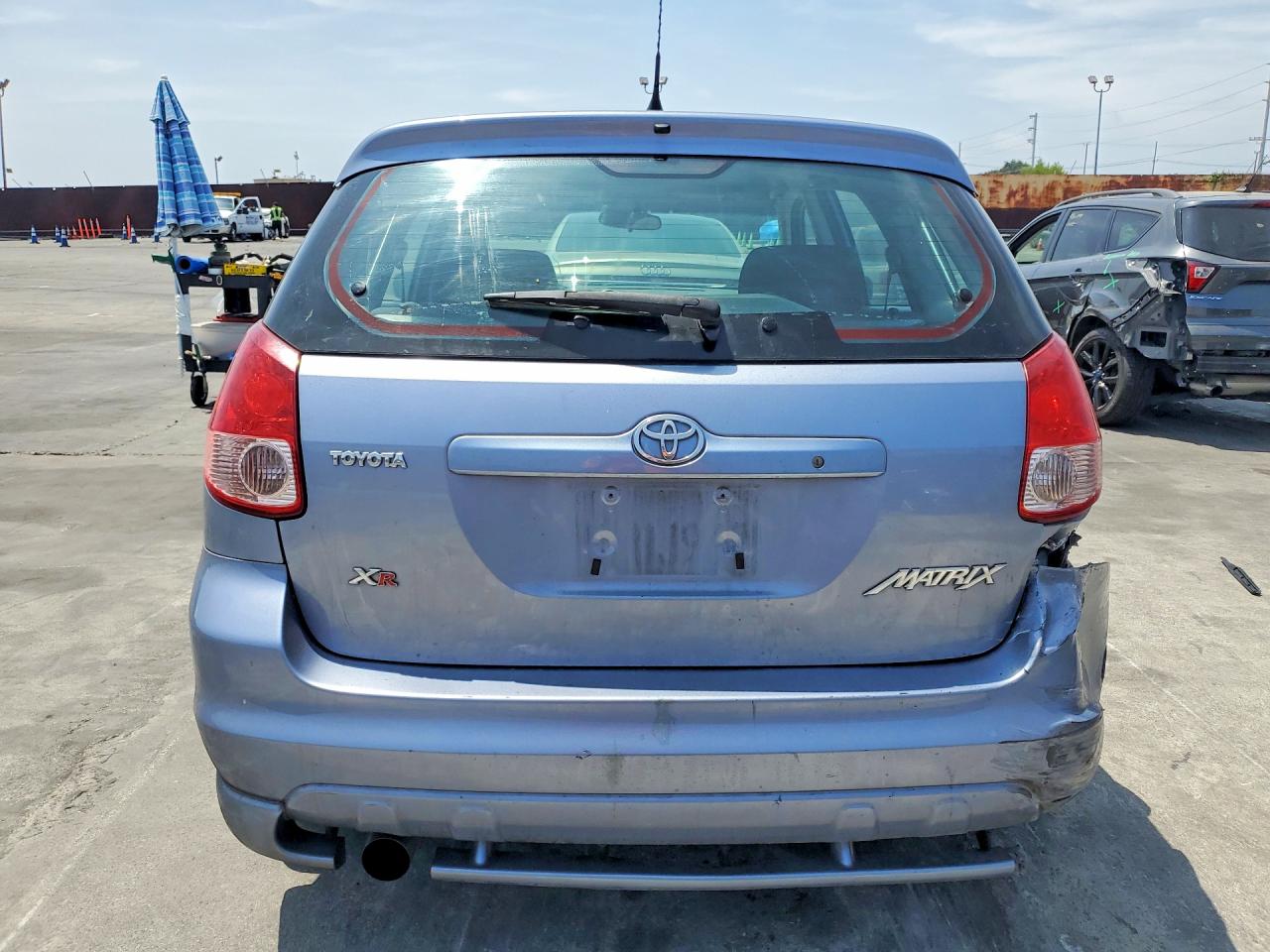 2003 Toyota Corolla Matrix Xr Blue vin: 2T1KR32EX3C107186