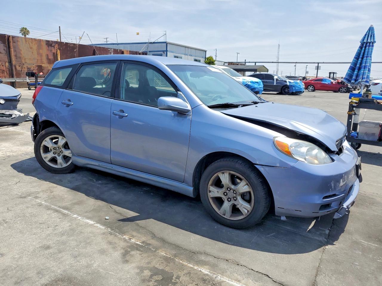 2003 Toyota Corolla Matrix Xr Blue vin: 2T1KR32EX3C107186