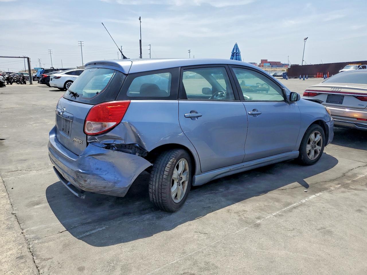 2003 Toyota Corolla Matrix Xr Blue vin: 2T1KR32EX3C107186
