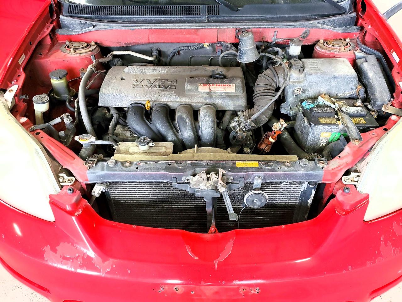 2003 Toyota Matrix Base Red vin: 2T1KR32EX3C124070