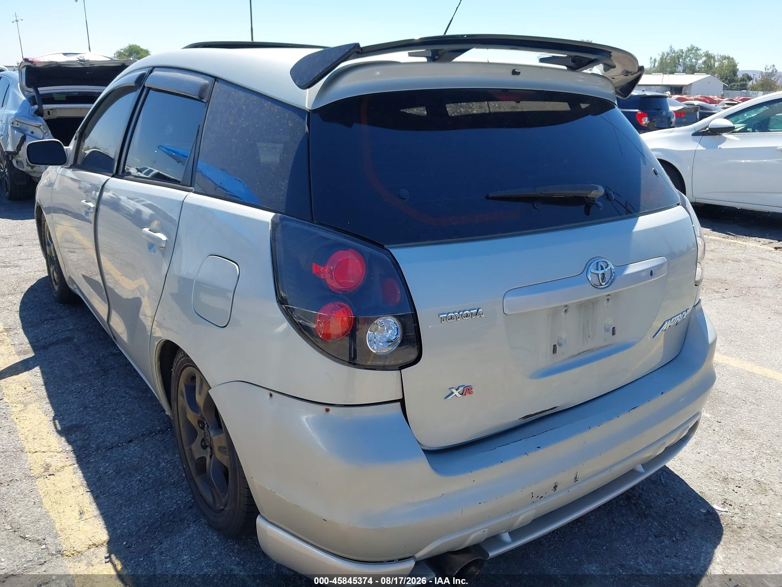 2003 Toyota Matrix Xr Gray vin: 2T1KR32EX3C143900