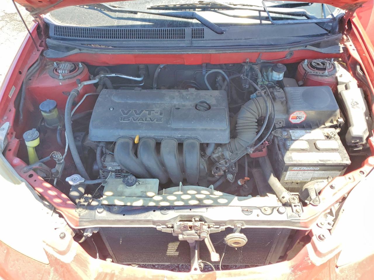 2003 Toyota Matrix Base Red vin: 2T1KR32EX3C154637