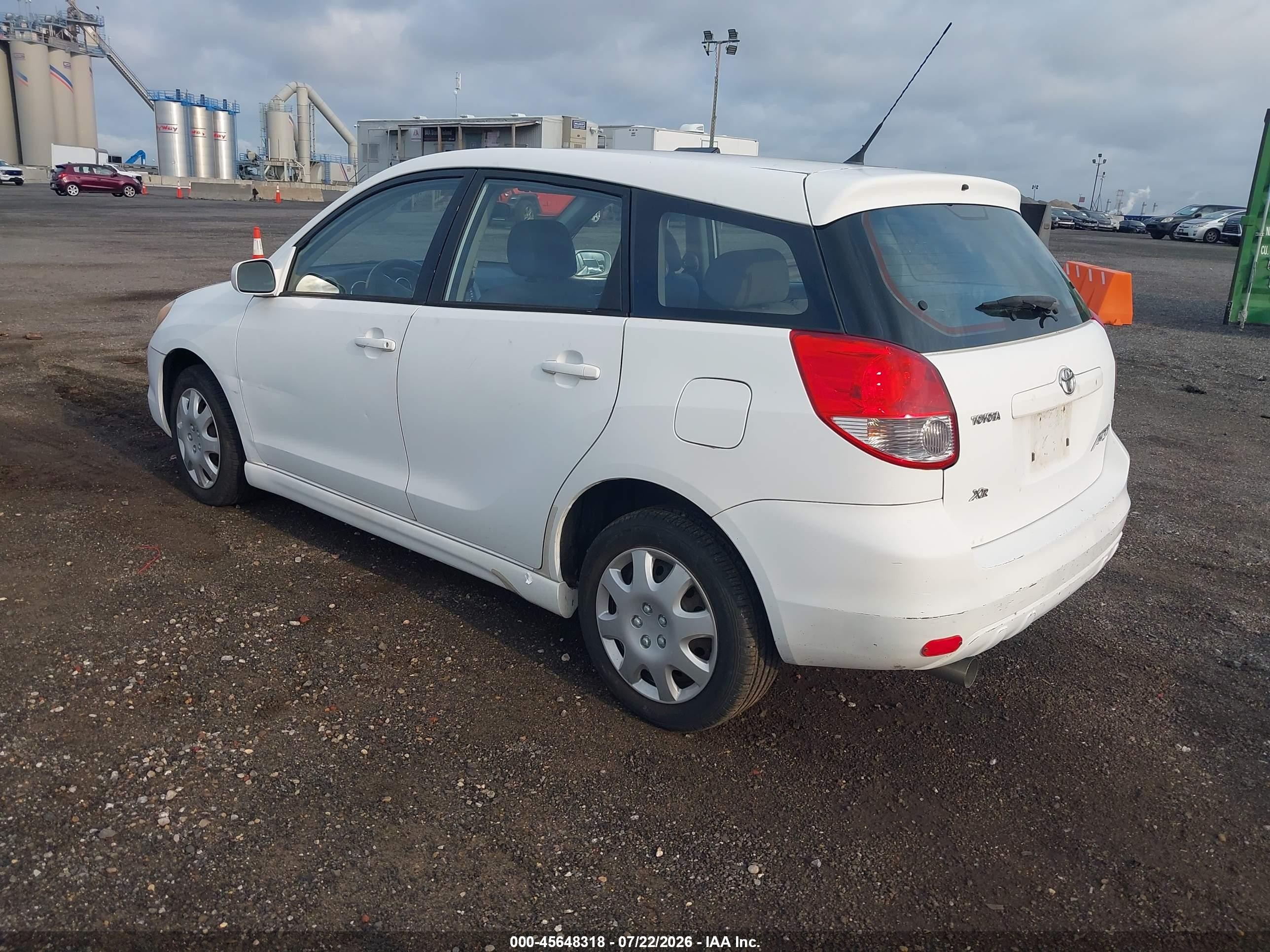 2003 Toyota Matrix Xr White vin: 2T1KR32EX3C160650