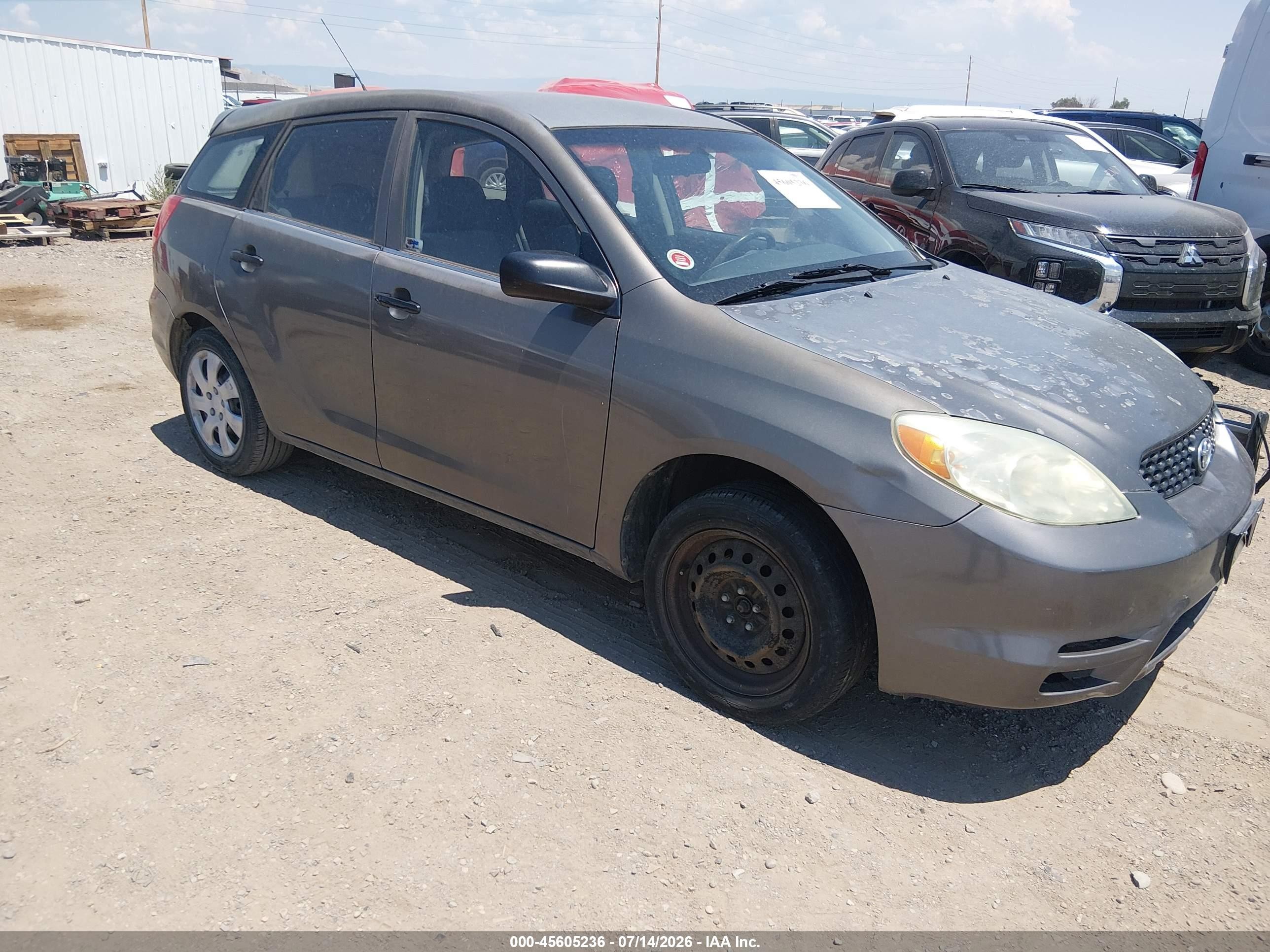 2004 Toyota Matrix Standard Gray vin: 2T1KR32EX4C259101