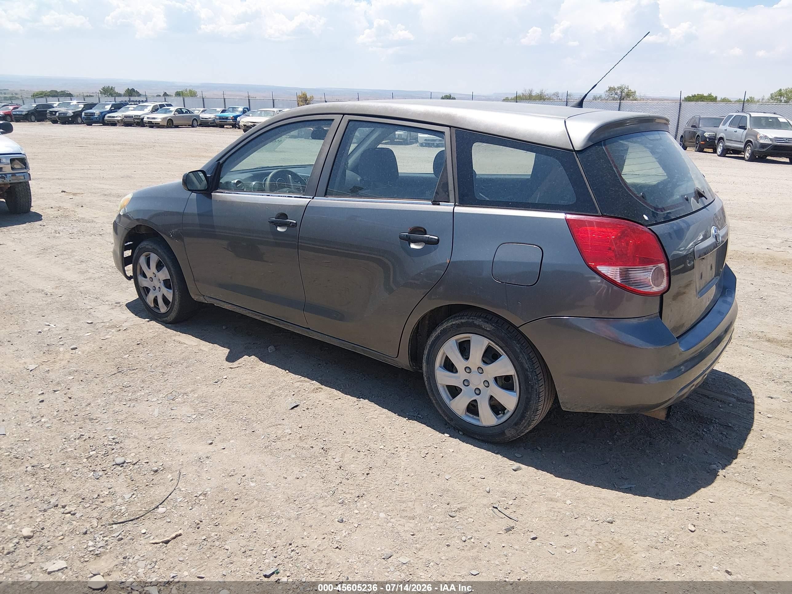 2004 Toyota Matrix Standard Gray vin: 2T1KR32EX4C259101