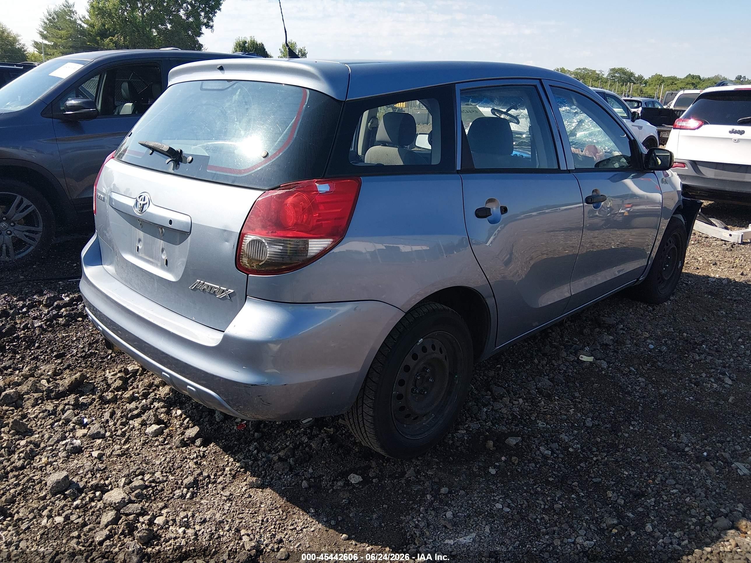 2004 Toyota Matrix Standard Light Blue vin: 2T1KR32EX4C278604