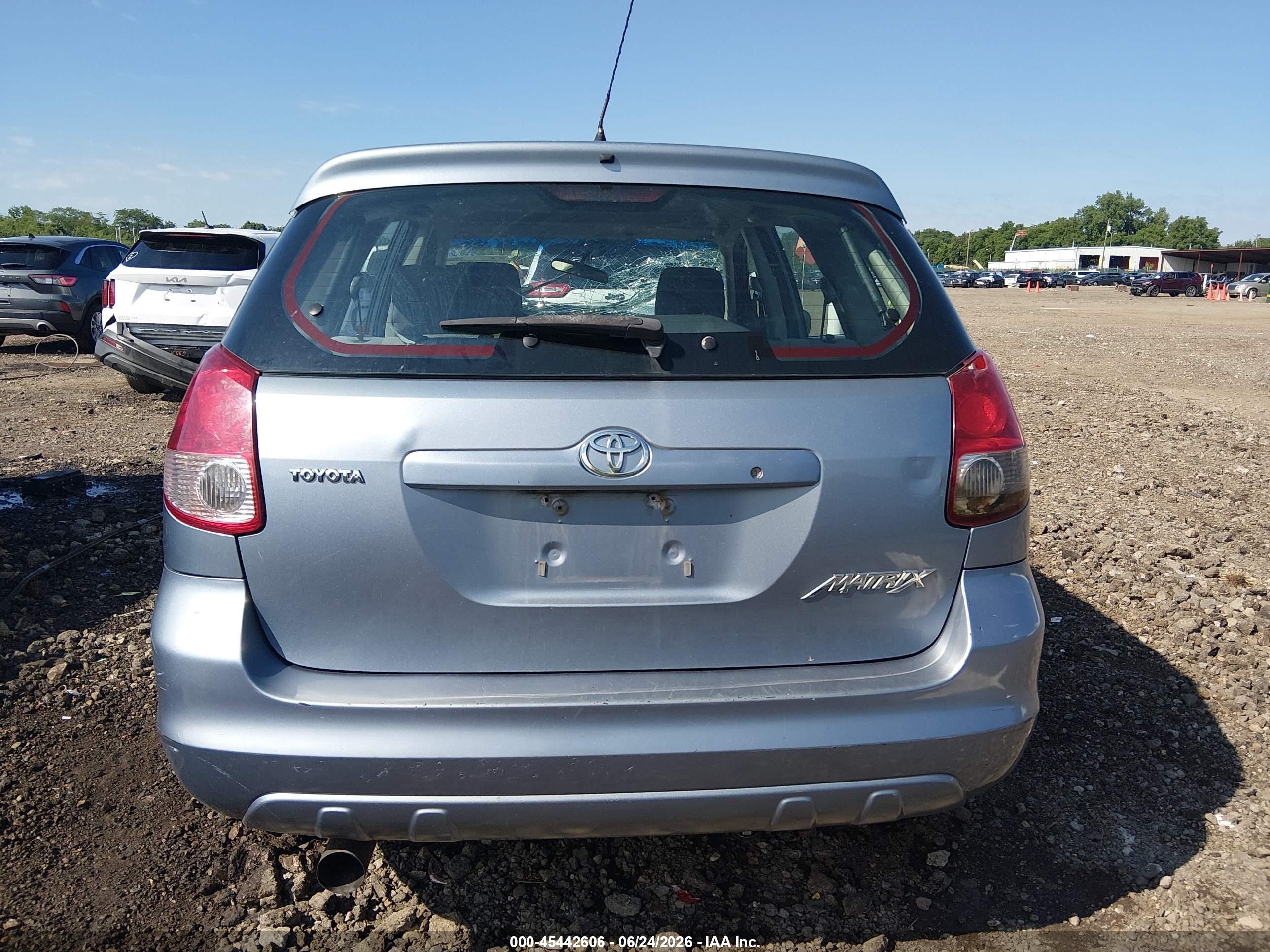 2004 Toyota Matrix Standard Light Blue vin: 2T1KR32EX4C278604