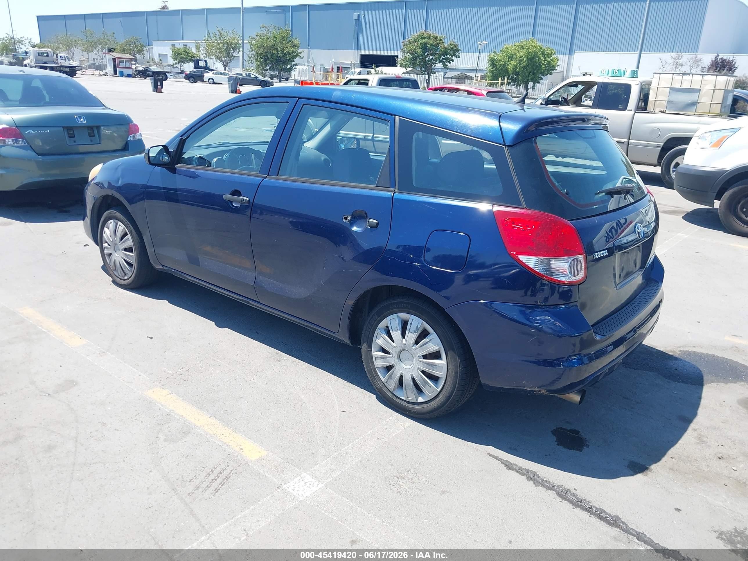 2004 Toyota Matrix Standard Blue vin: 2T1KR32EX4C295676