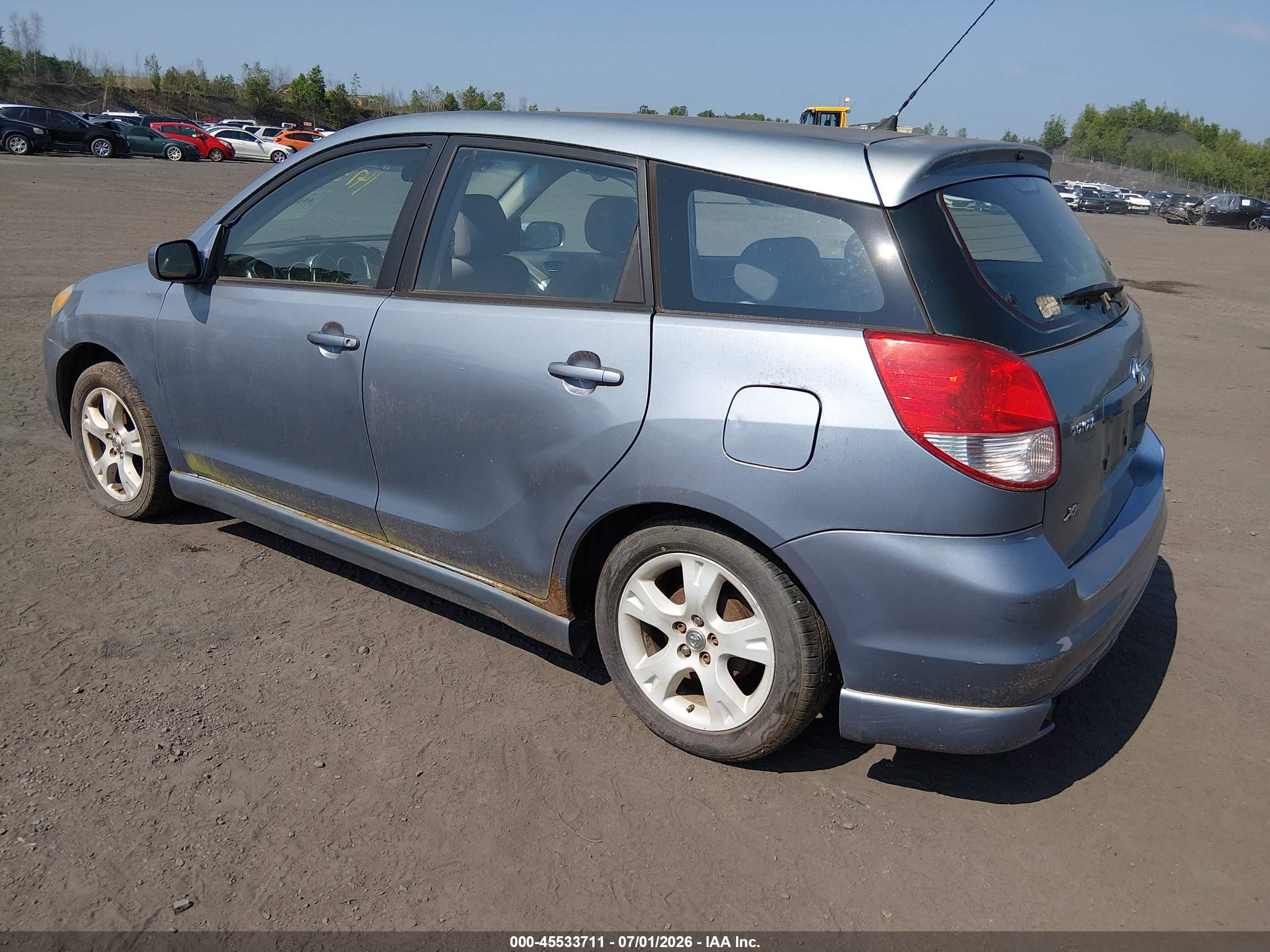 2004 Toyota Matrix Xr Blue vin: 2T1KR32EX4C301749