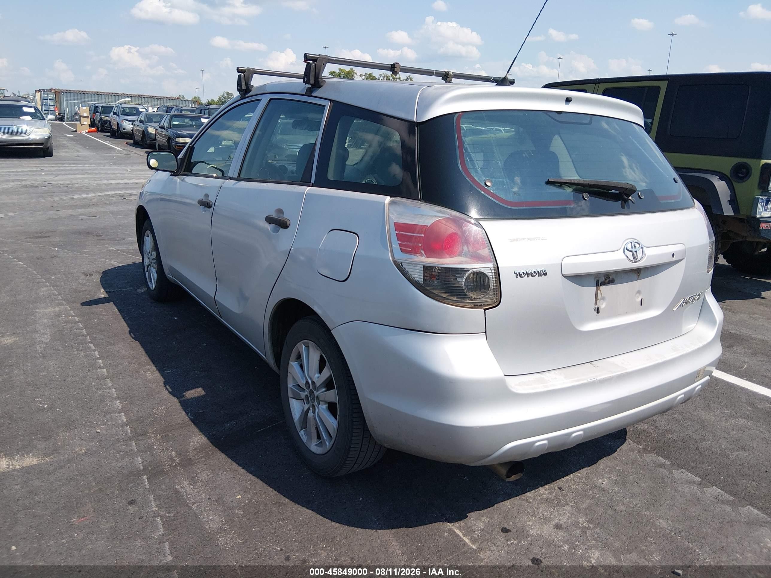 2005 Toyota Matrix   Серый vin: 2T1KR32EX5C329245