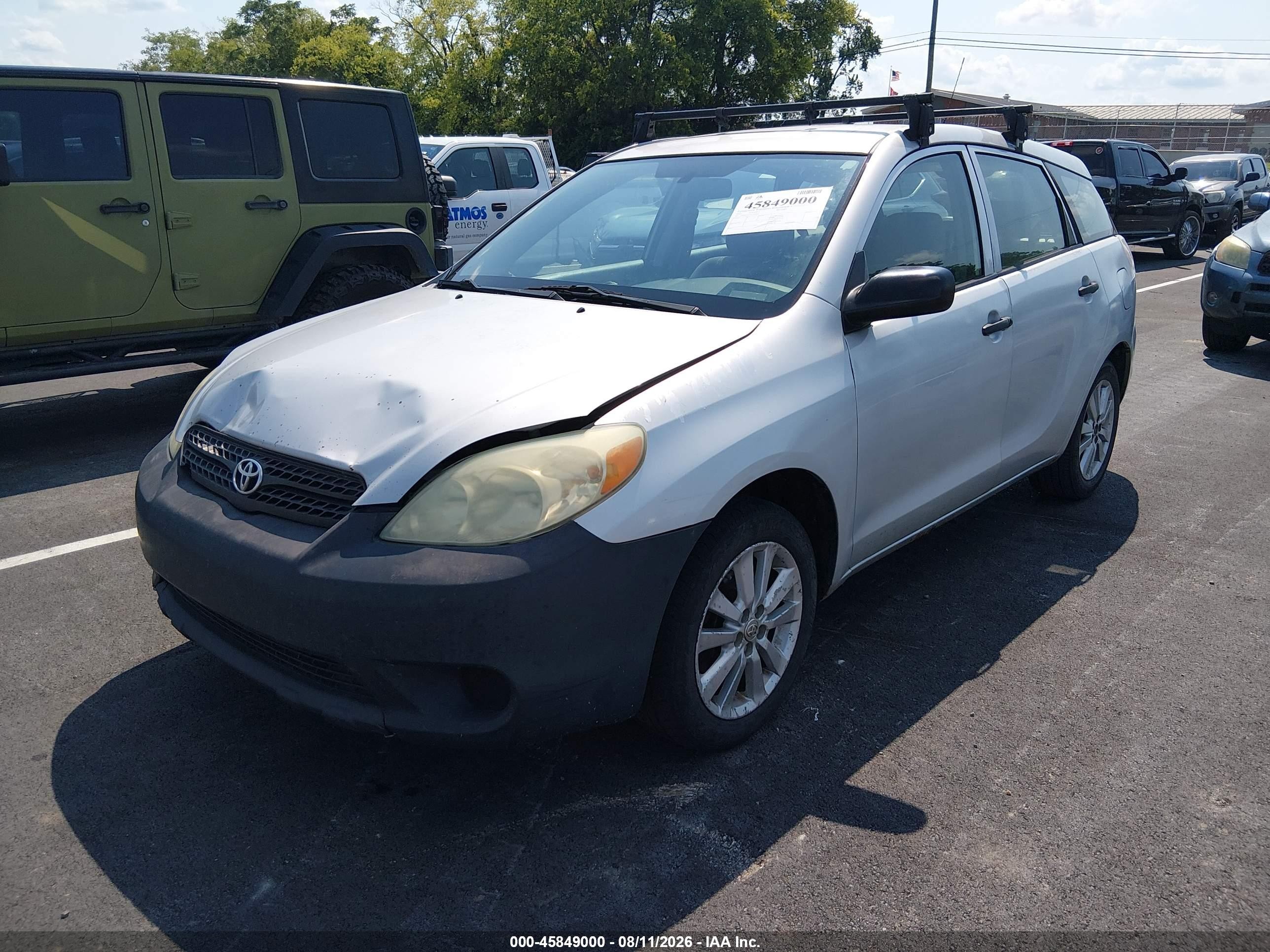 2005 Toyota Matrix   Серый vin: 2T1KR32EX5C329245