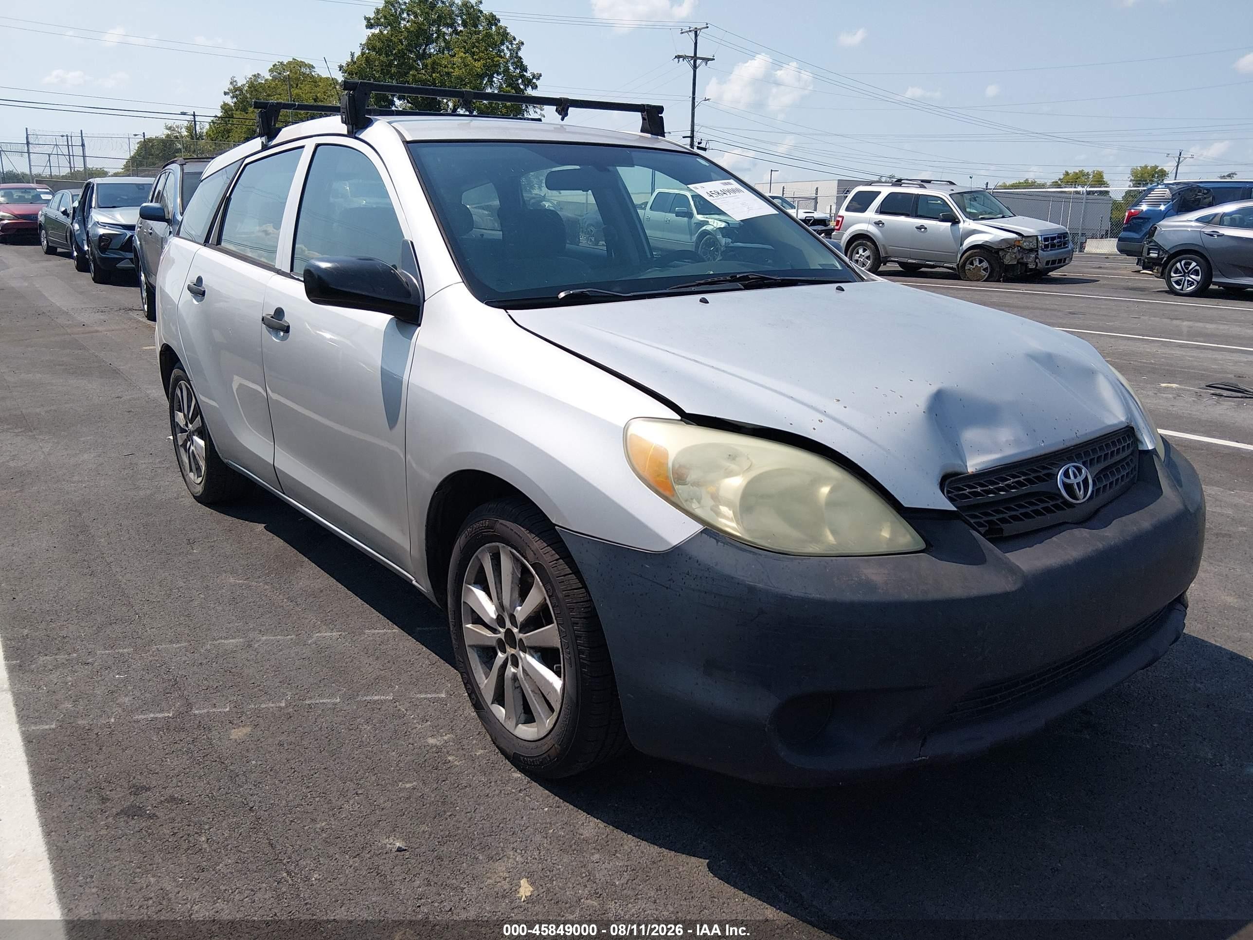2005 Toyota Matrix   Серый vin: 2T1KR32EX5C329245