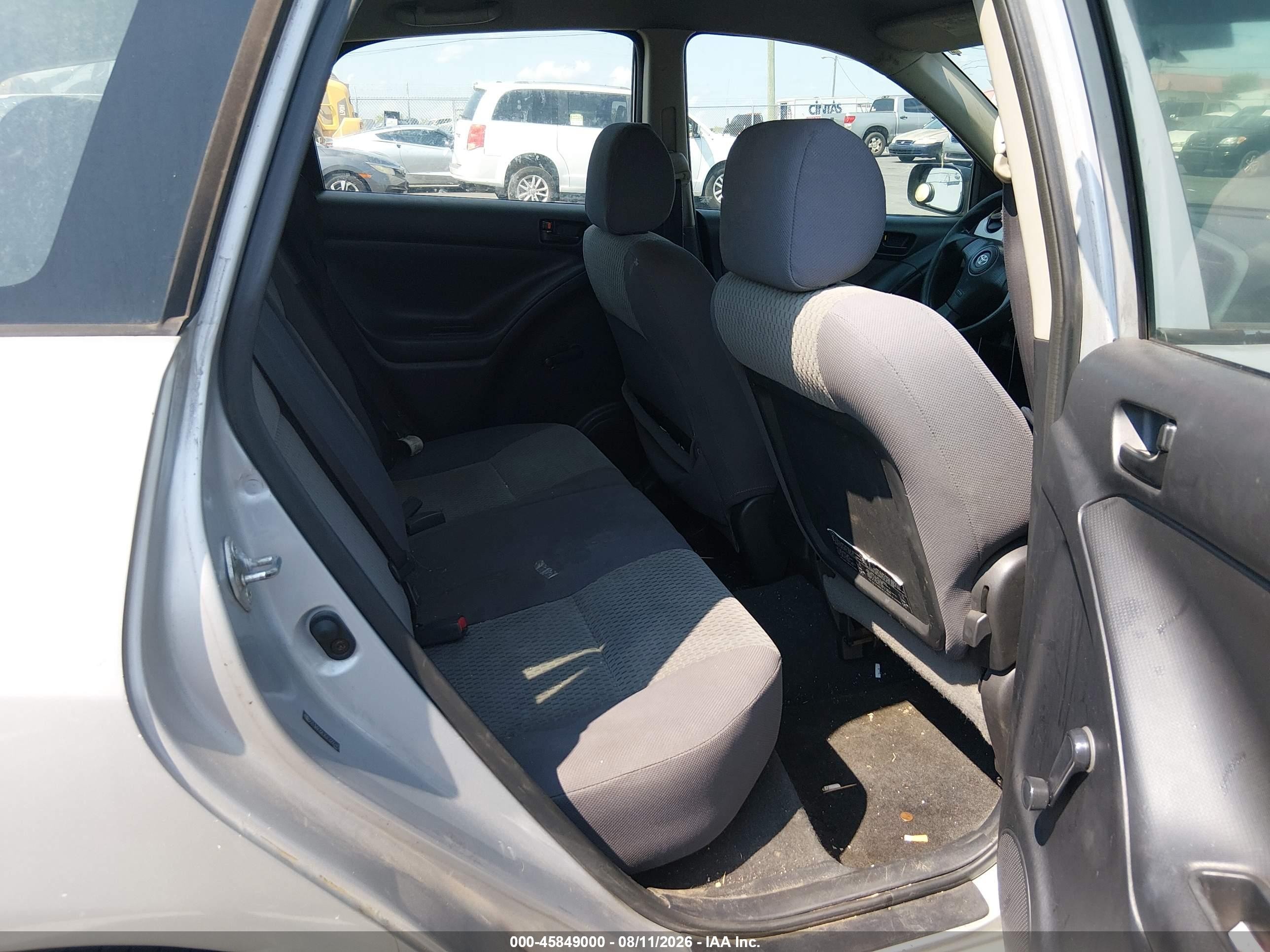 2005 Toyota Matrix   Серый vin: 2T1KR32EX5C329245