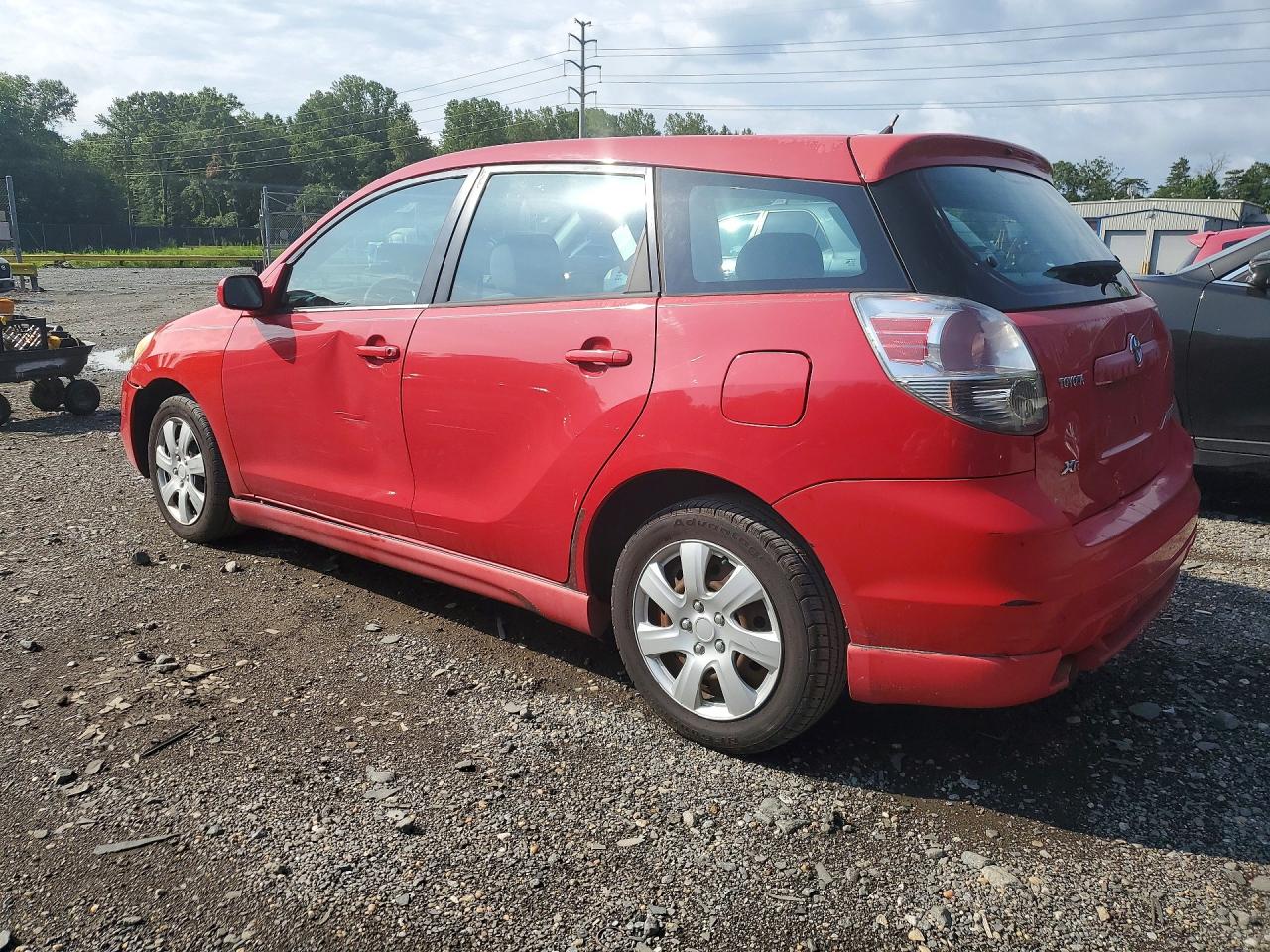 2005 Toyota Corolla Matrix Xr Red vin: 2T1KR32EX5C336423
