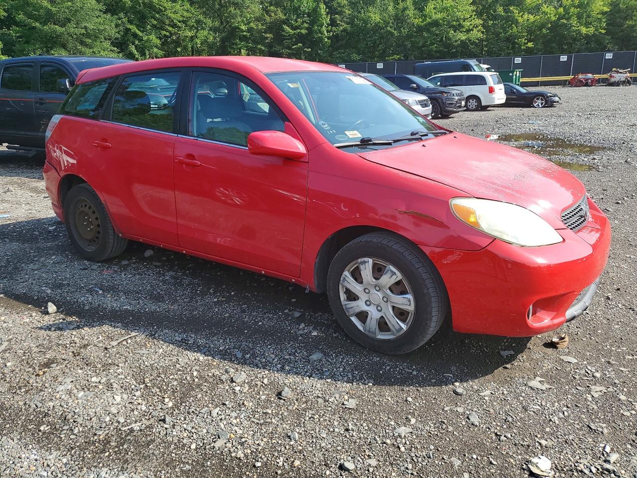 2005 Toyota Corolla Matrix Xr Red vin: 2T1KR32EX5C336423