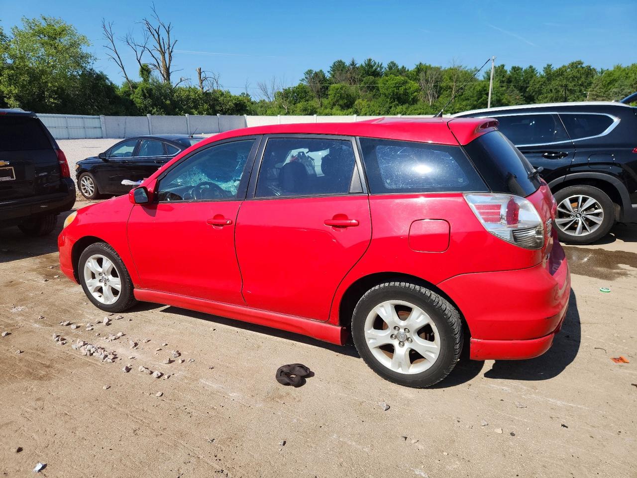 2005 Toyota Matrix Xr Red vin: 2T1KR32EX5C338334