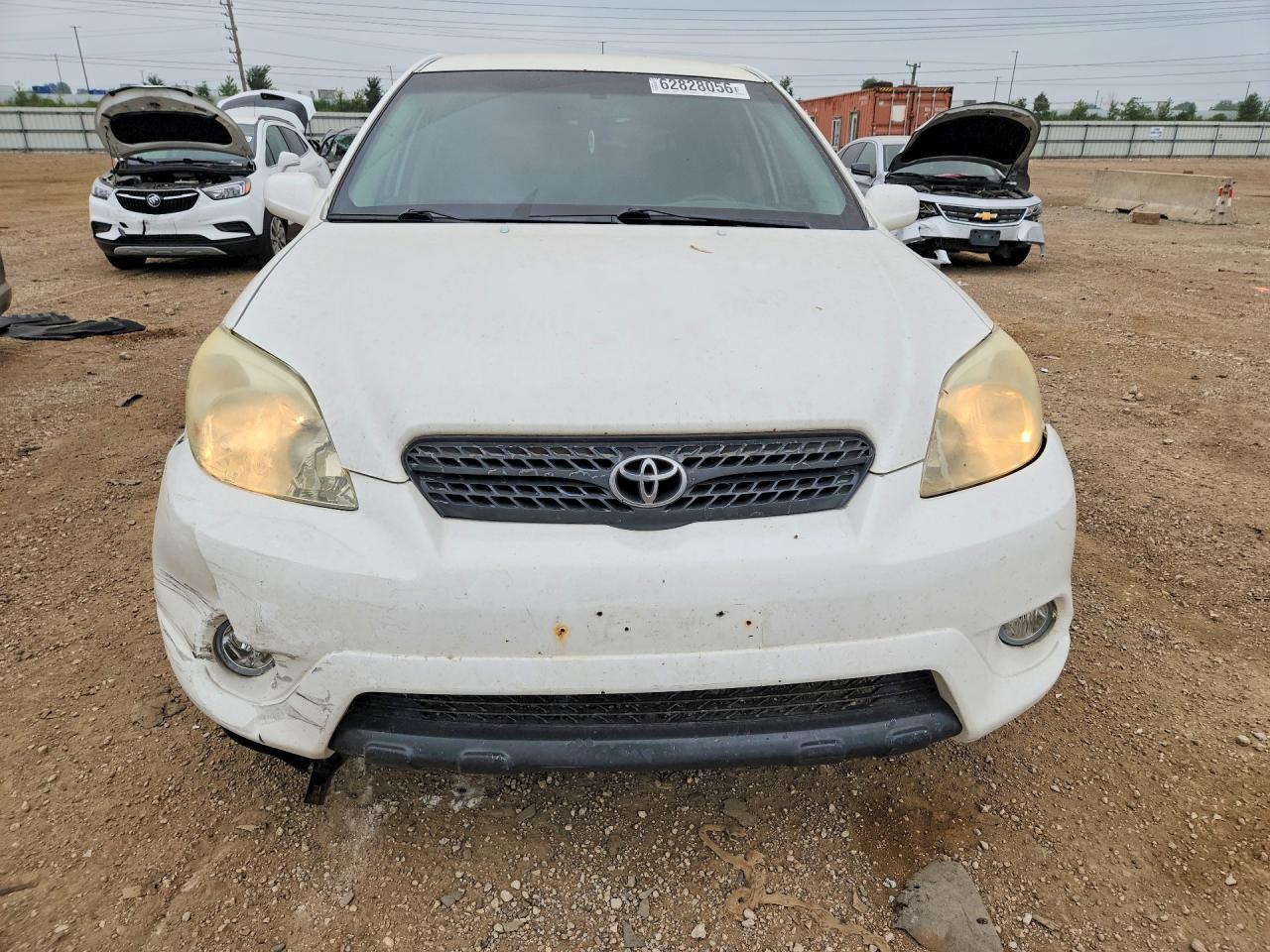 2005 Toyota Matrix Xr Белый vin: 2T1KR32EX5C386271