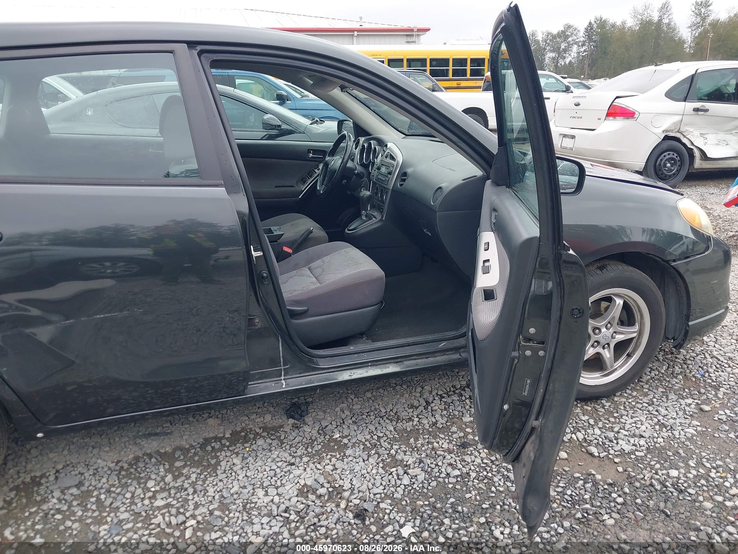 2005 Toyota Matrix Xr Gray vin: 2T1KR32EX5C400444